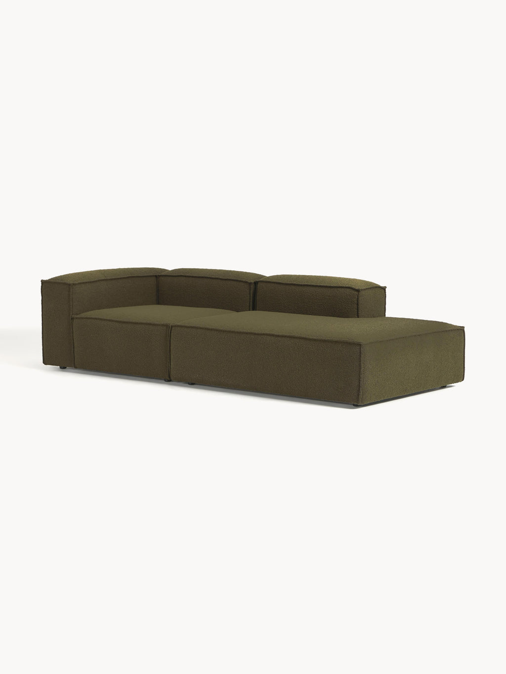 Lennon Bouclé Modular Ottoman