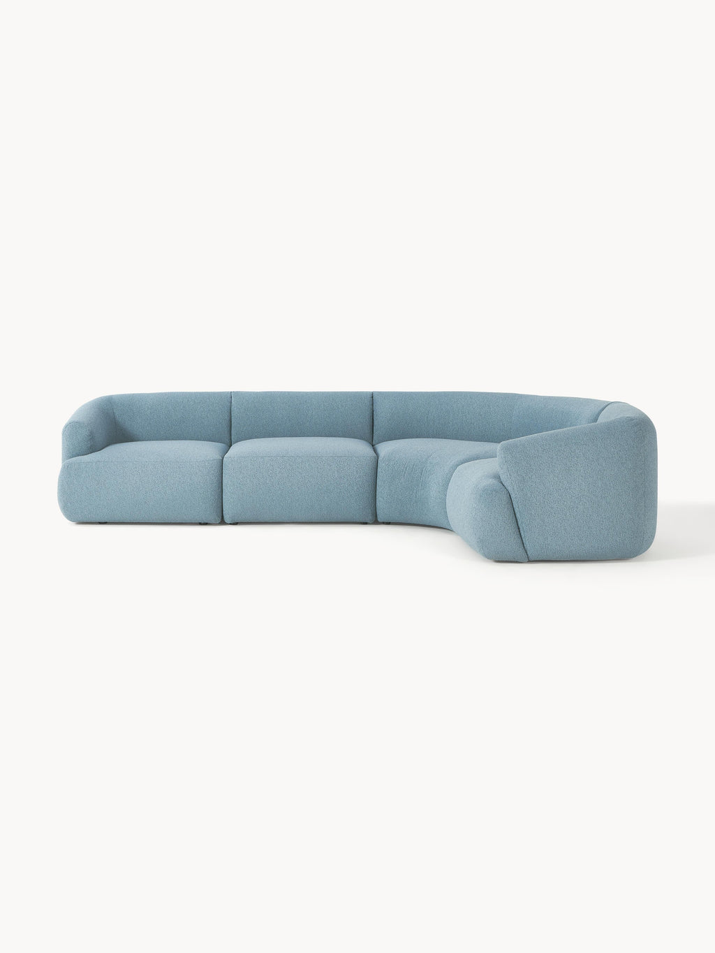 Gallery image 1 - Modular Bouclé Corner Sofa Sofia (4-seater)