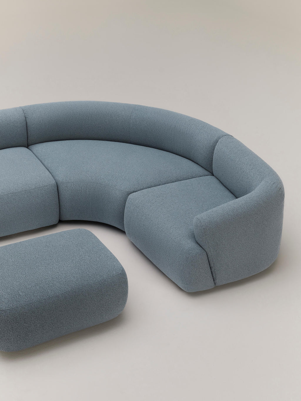 Sofia Modular Bouclé Corner Sofa (4-seater)