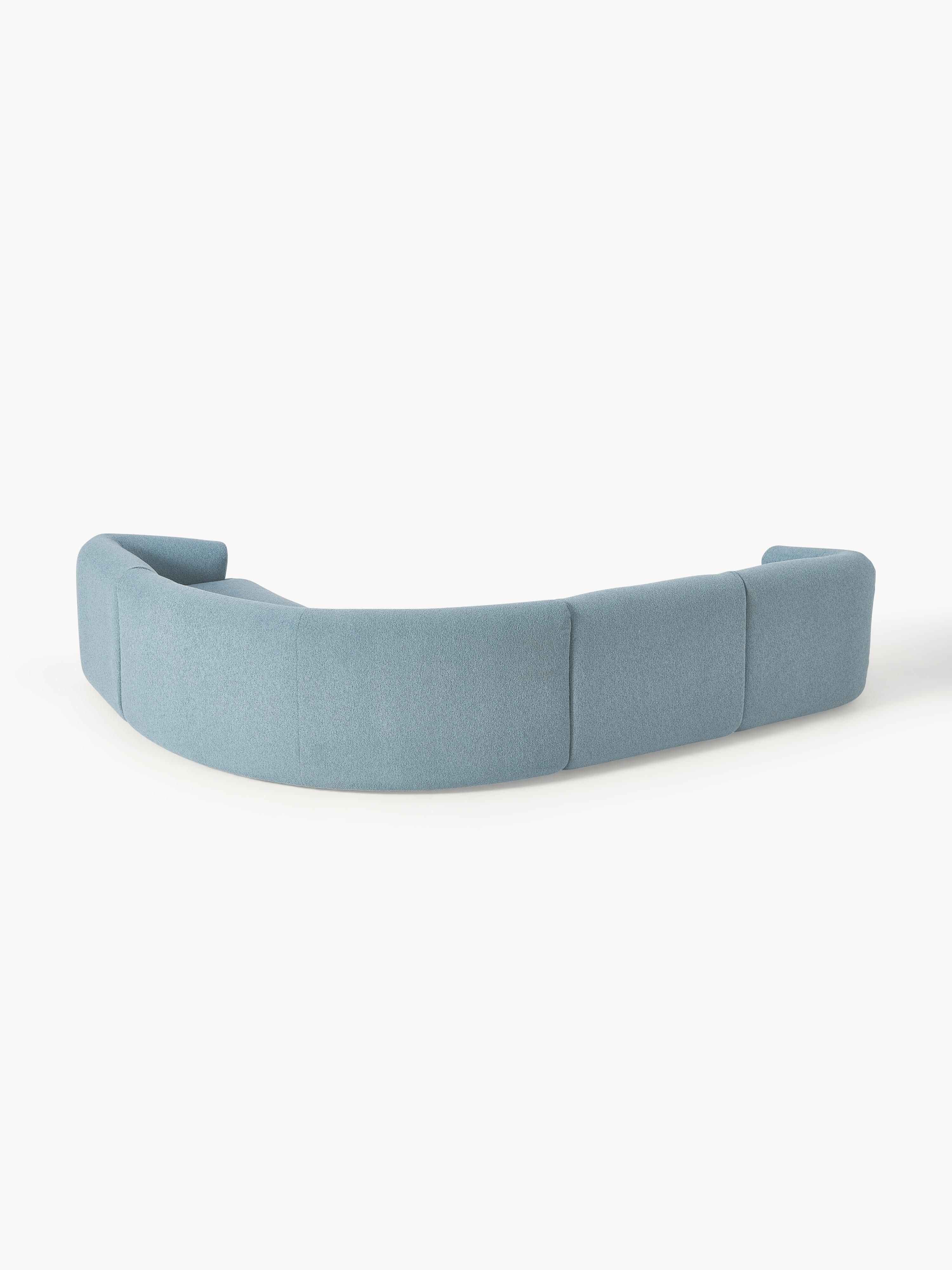 Sofia Modular Bouclé Corner Sofa (4-seater)