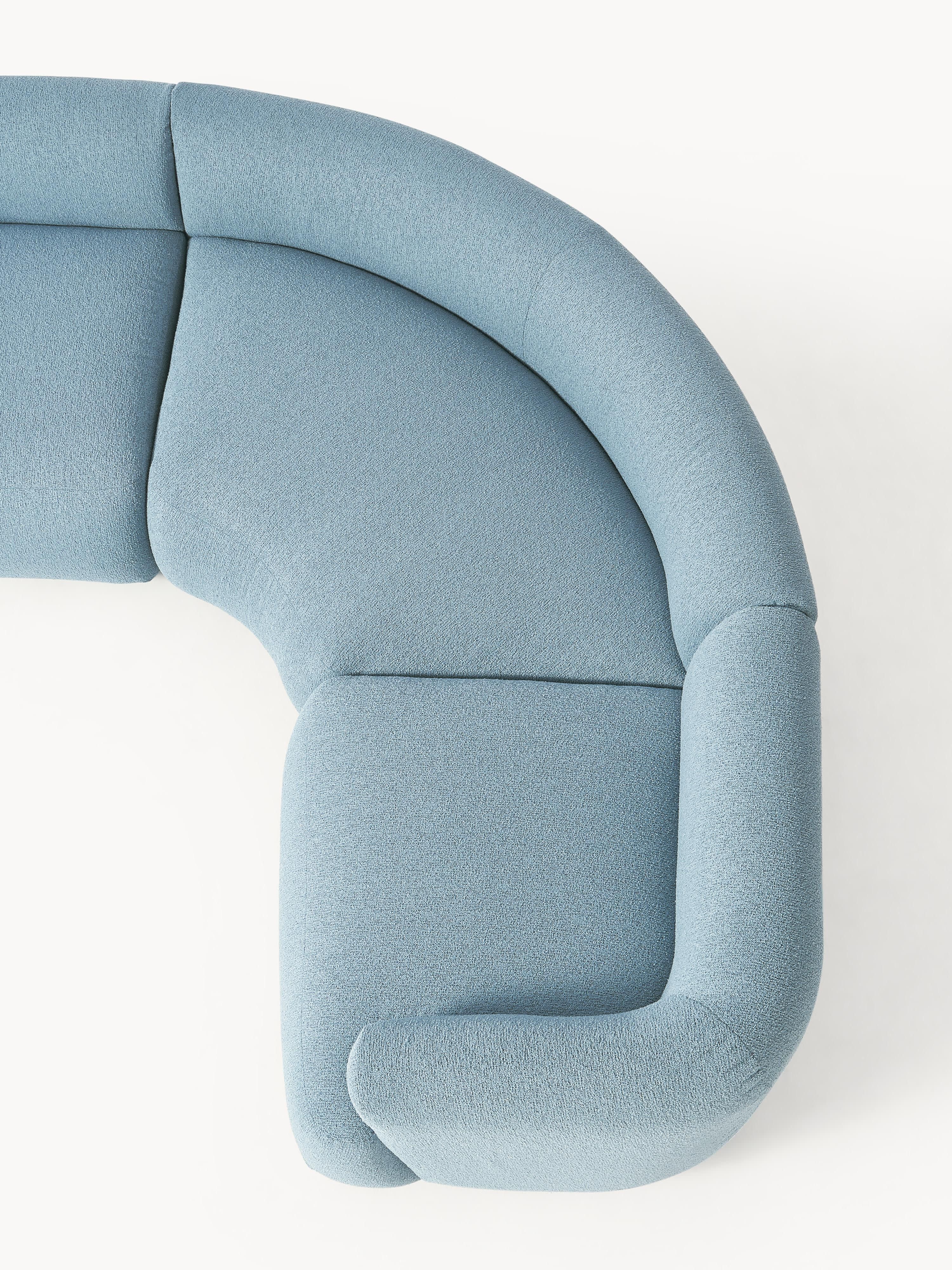 Sofia Modular Bouclé Corner Sofa (4-seater)
