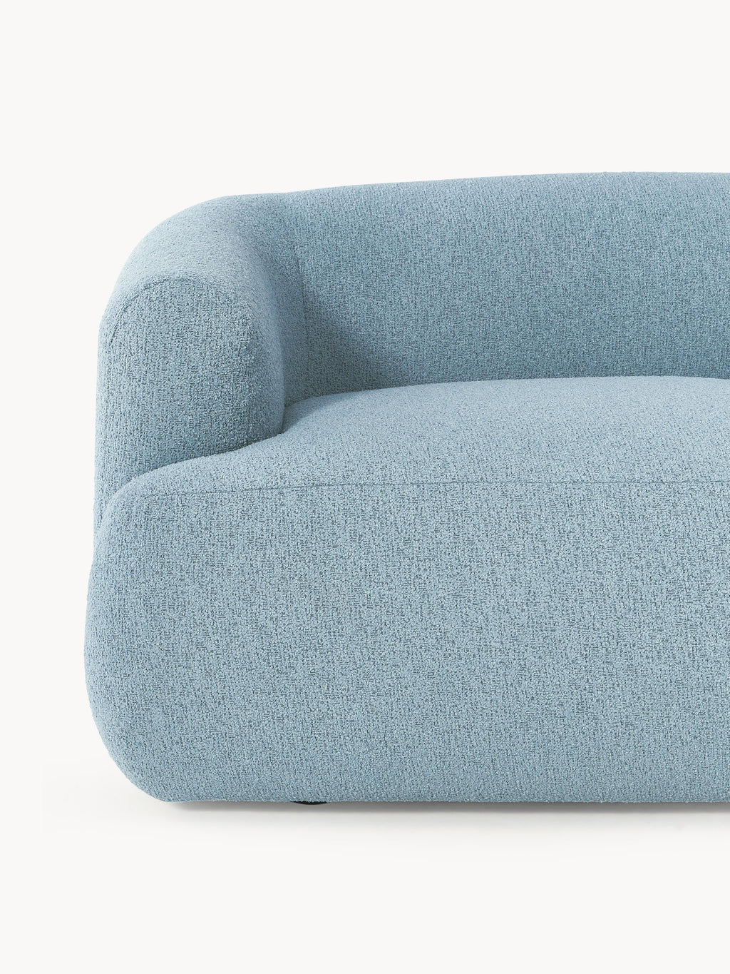 Sofia Modular Bouclé Corner Sofa (4-seater)