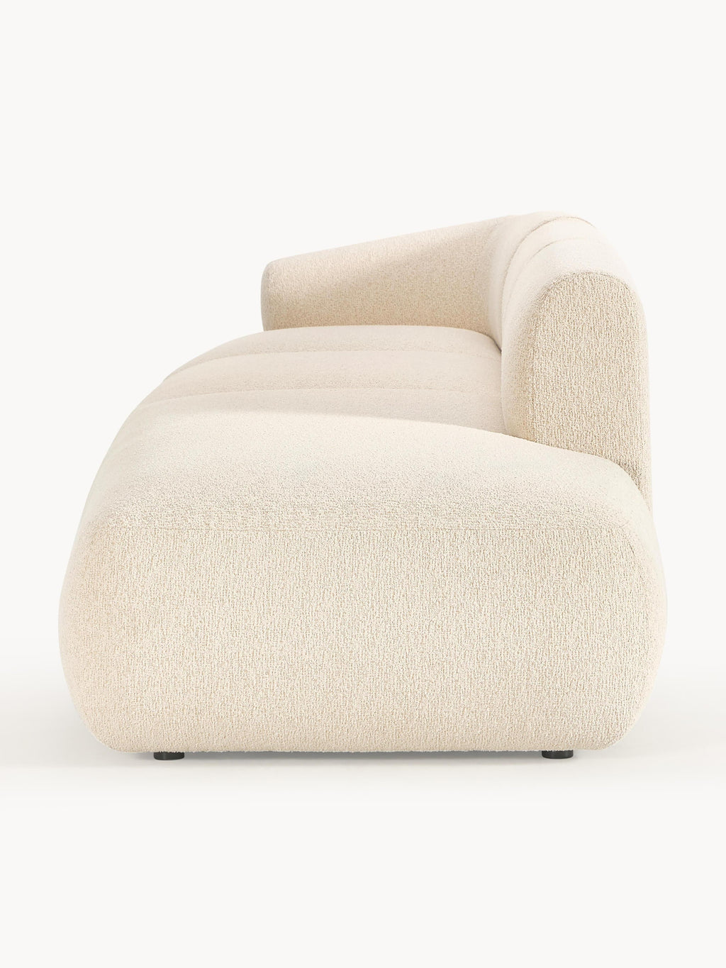Sofia Modular Bouclé Chaise (4-seater)