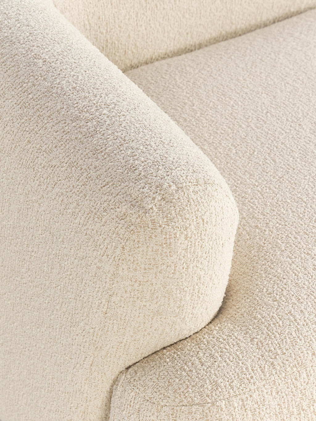 Sofia Modular Bouclé Chaise (4-seater)