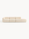 Gallery image 1 - Modular Bouclé Chaise Sofia (4-seater)