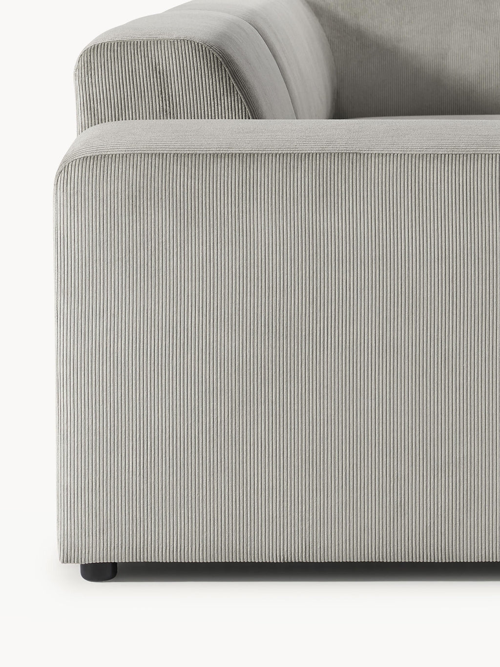 Melva Corduroy Corner Sofa (4-seater)