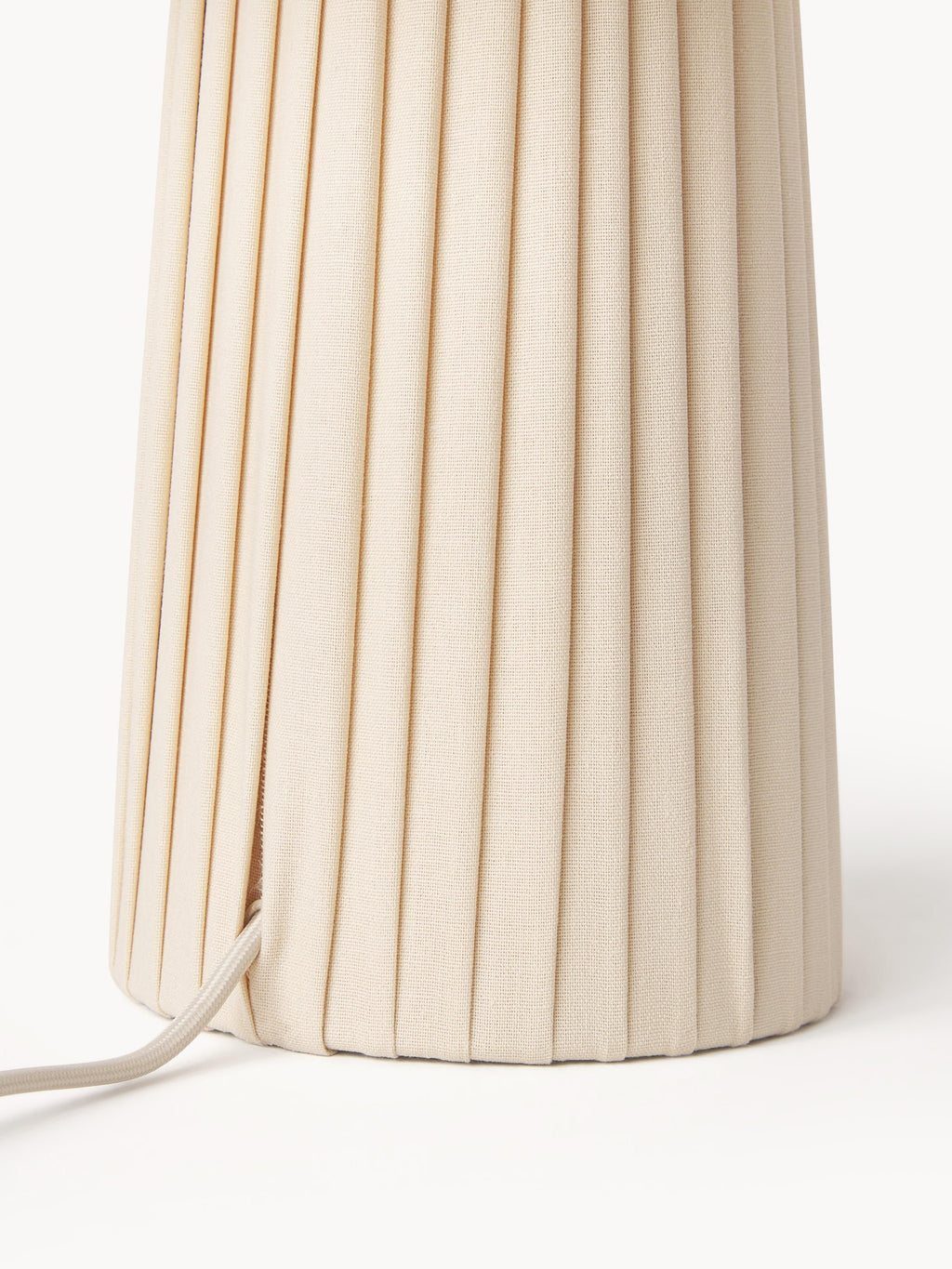 Nyla Table Lamp with An Asymmetrical Lampshade