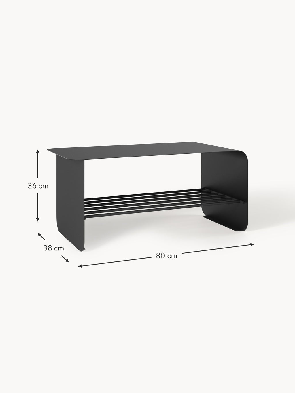 Nash Metal Shoe Rack