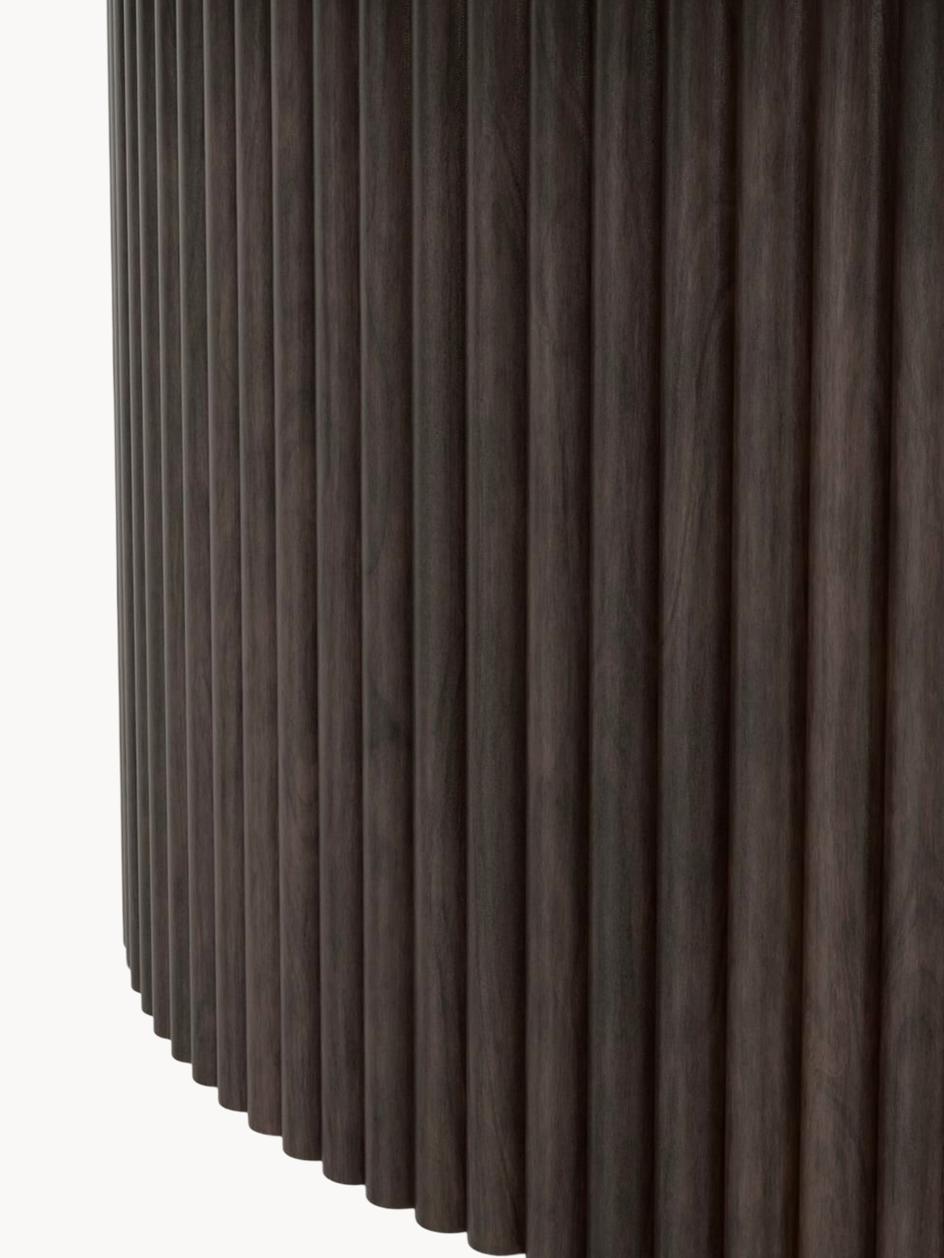 Nele Round Wooden Coffee Table