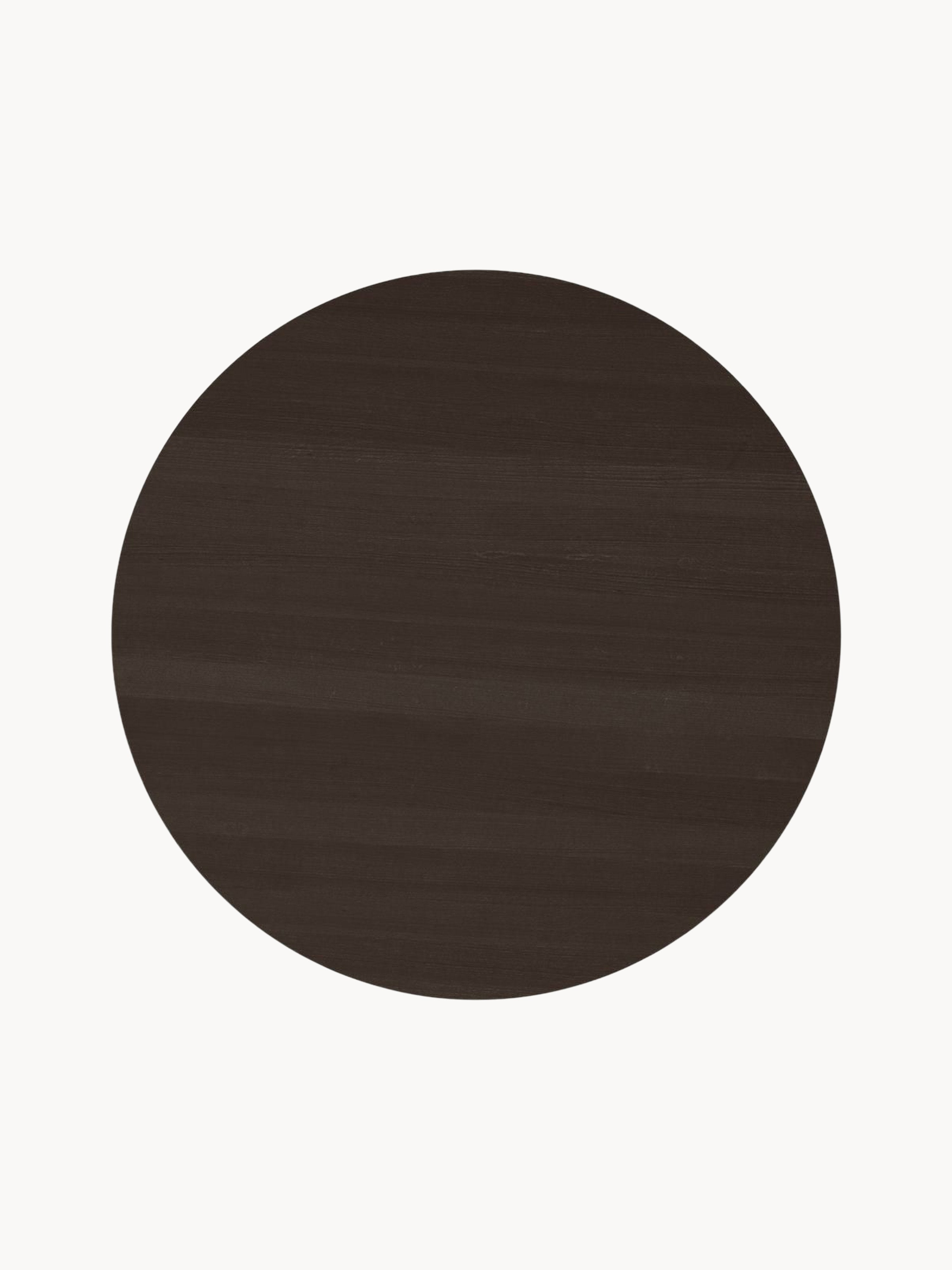 Nele Round Wooden Coffee Table