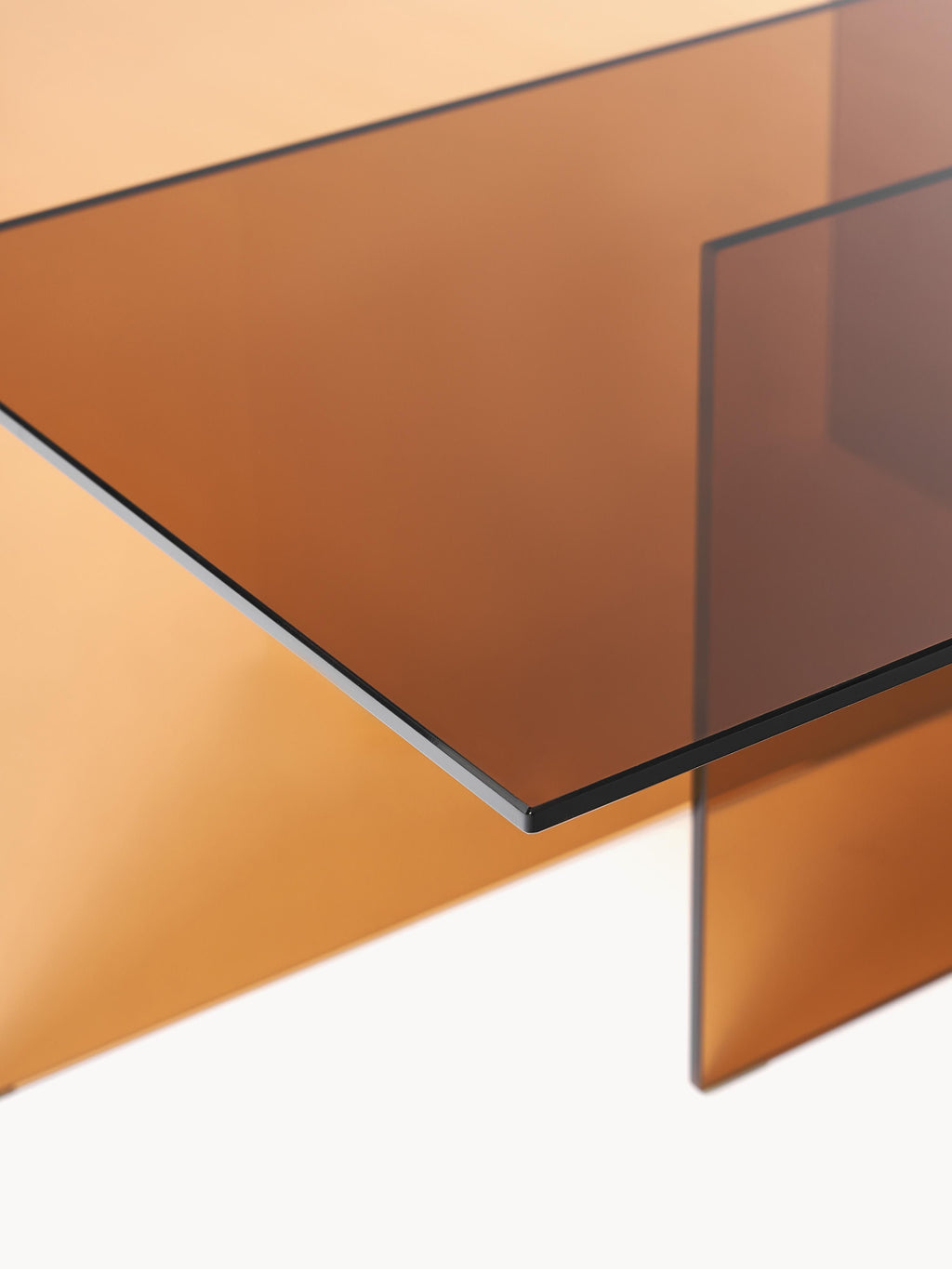 Anouk Glass Coffee Table, W 102 cm