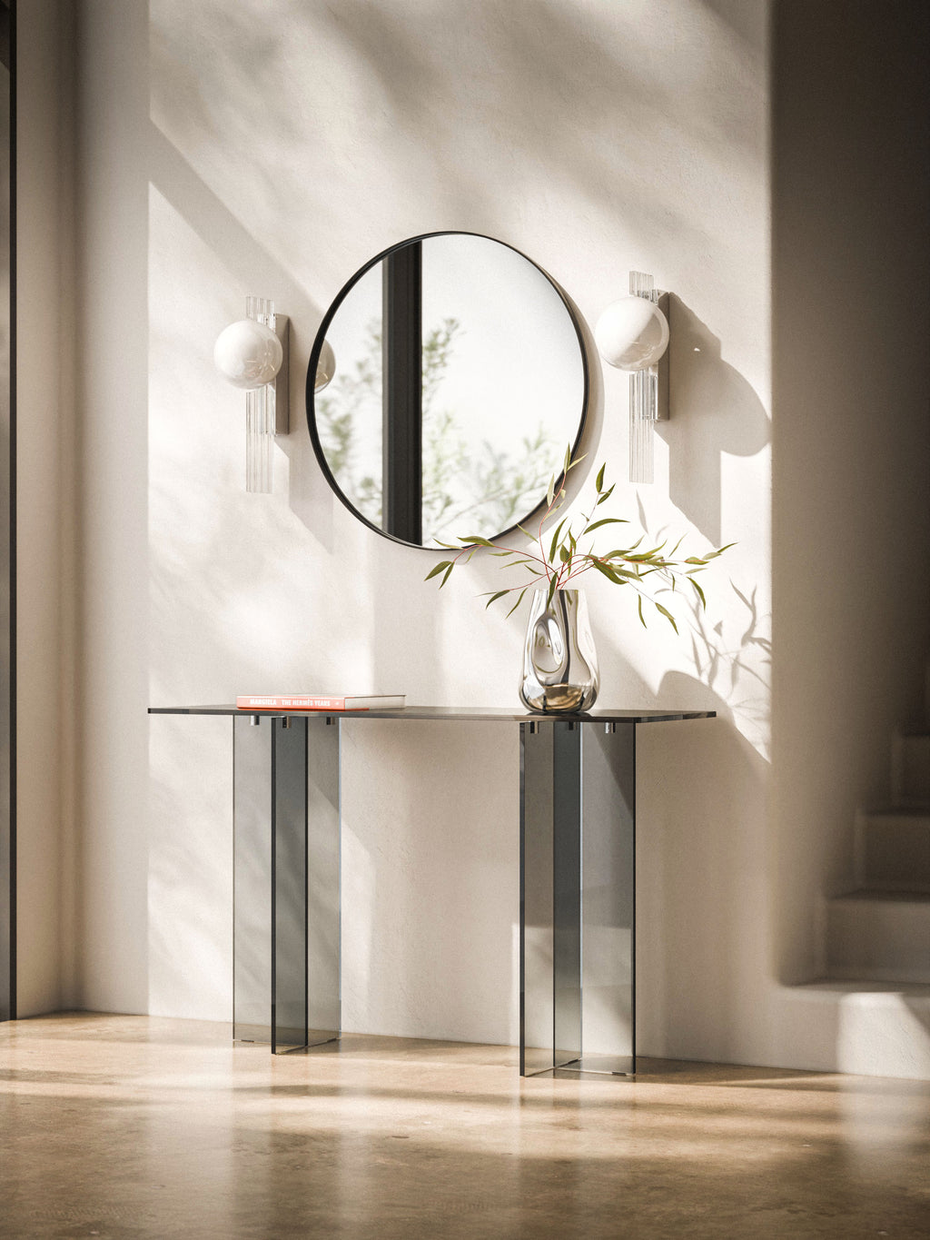 Anouk Glass Console