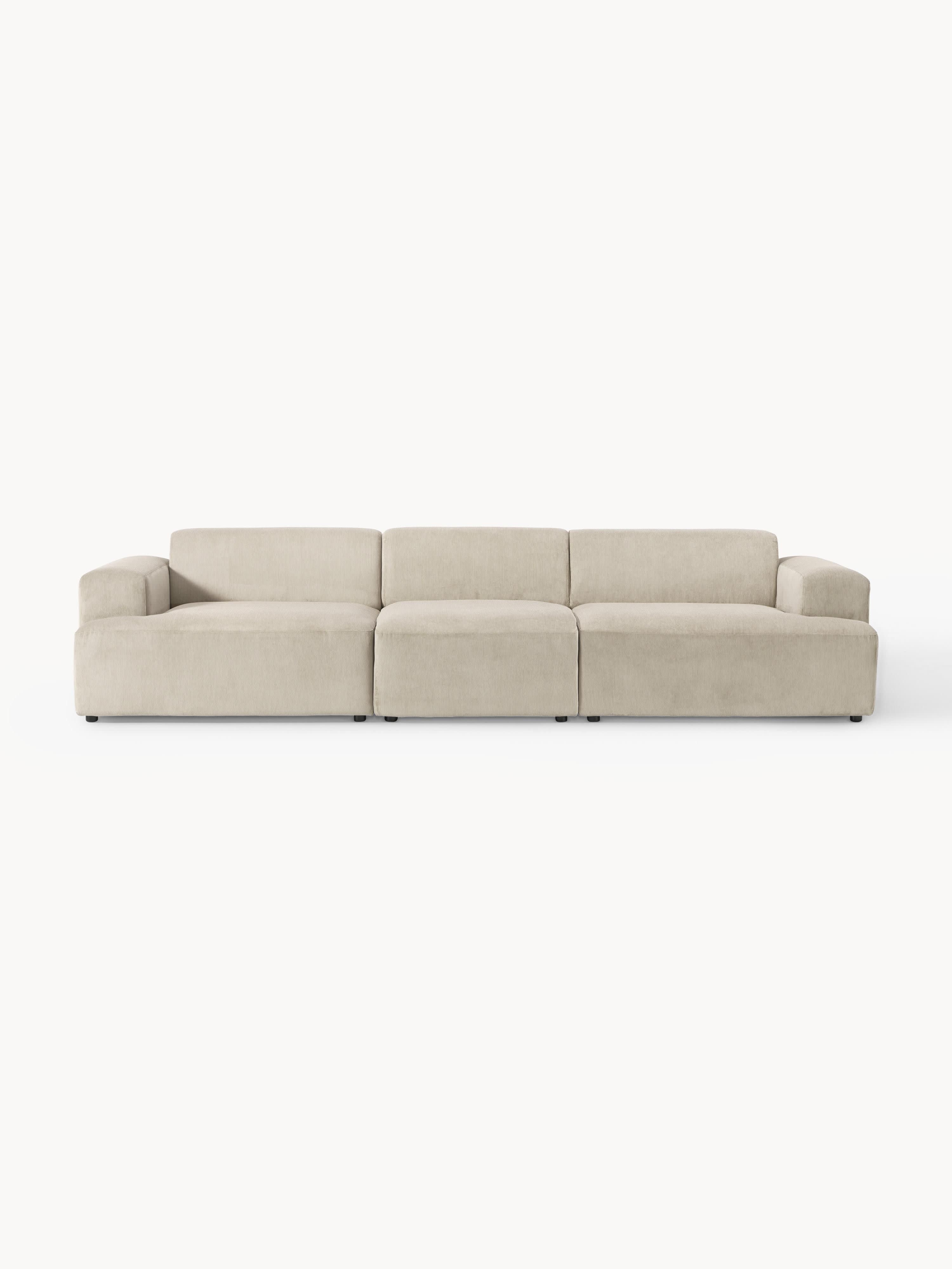 Gallery image 1 - Corduroy Sofa Melva (4-seater)