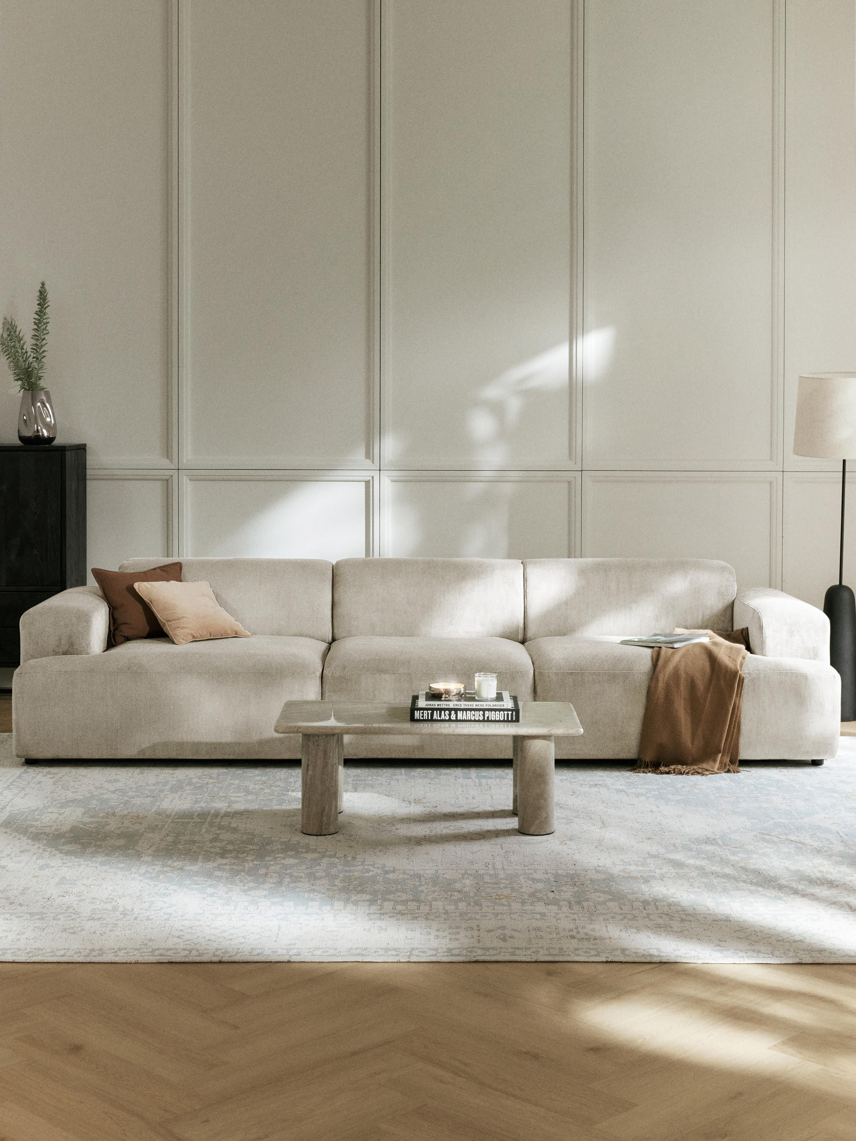 Melva Corduroy Sofa (4-seater)