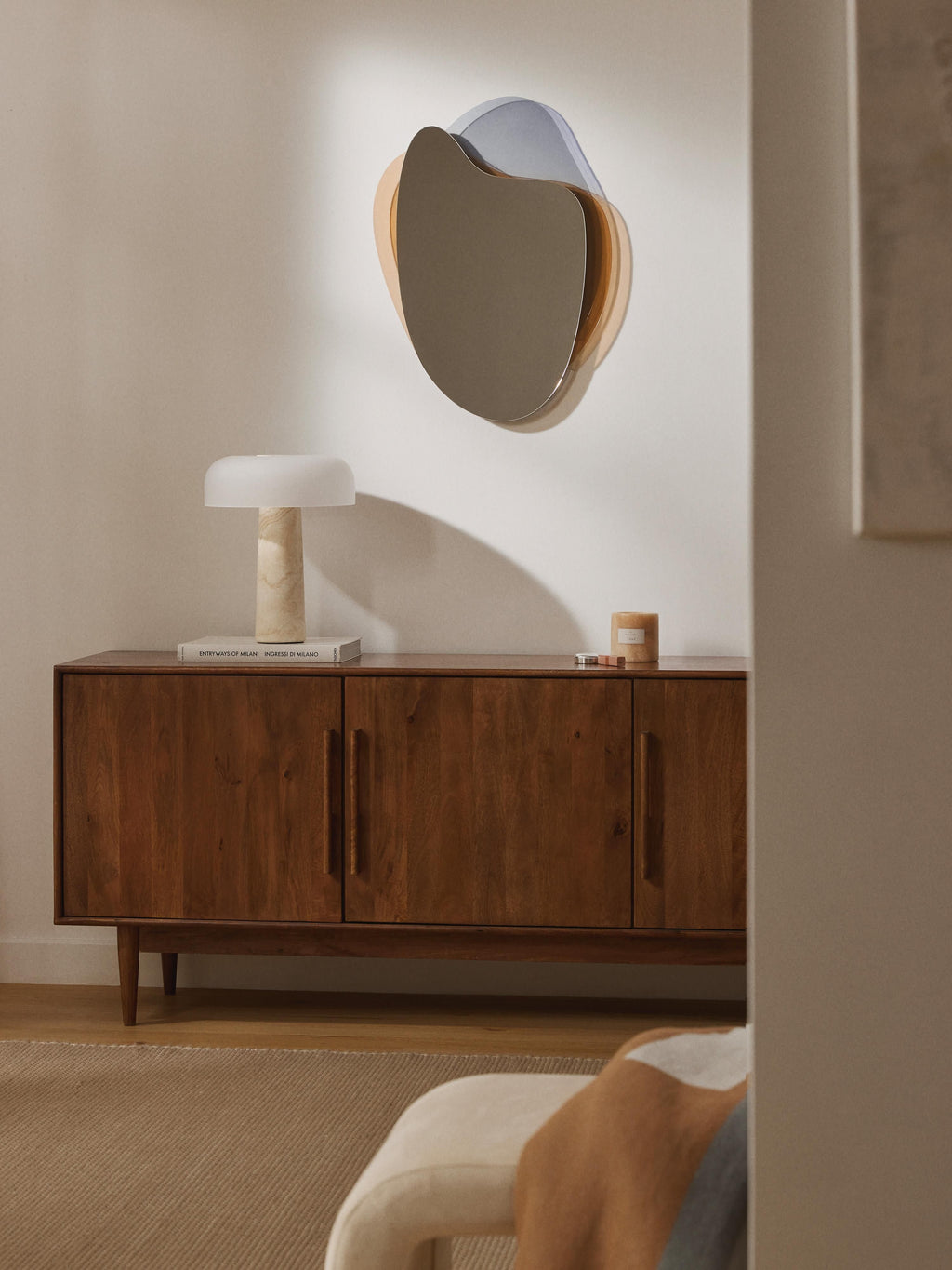 Frameless Wall Mirror Melia