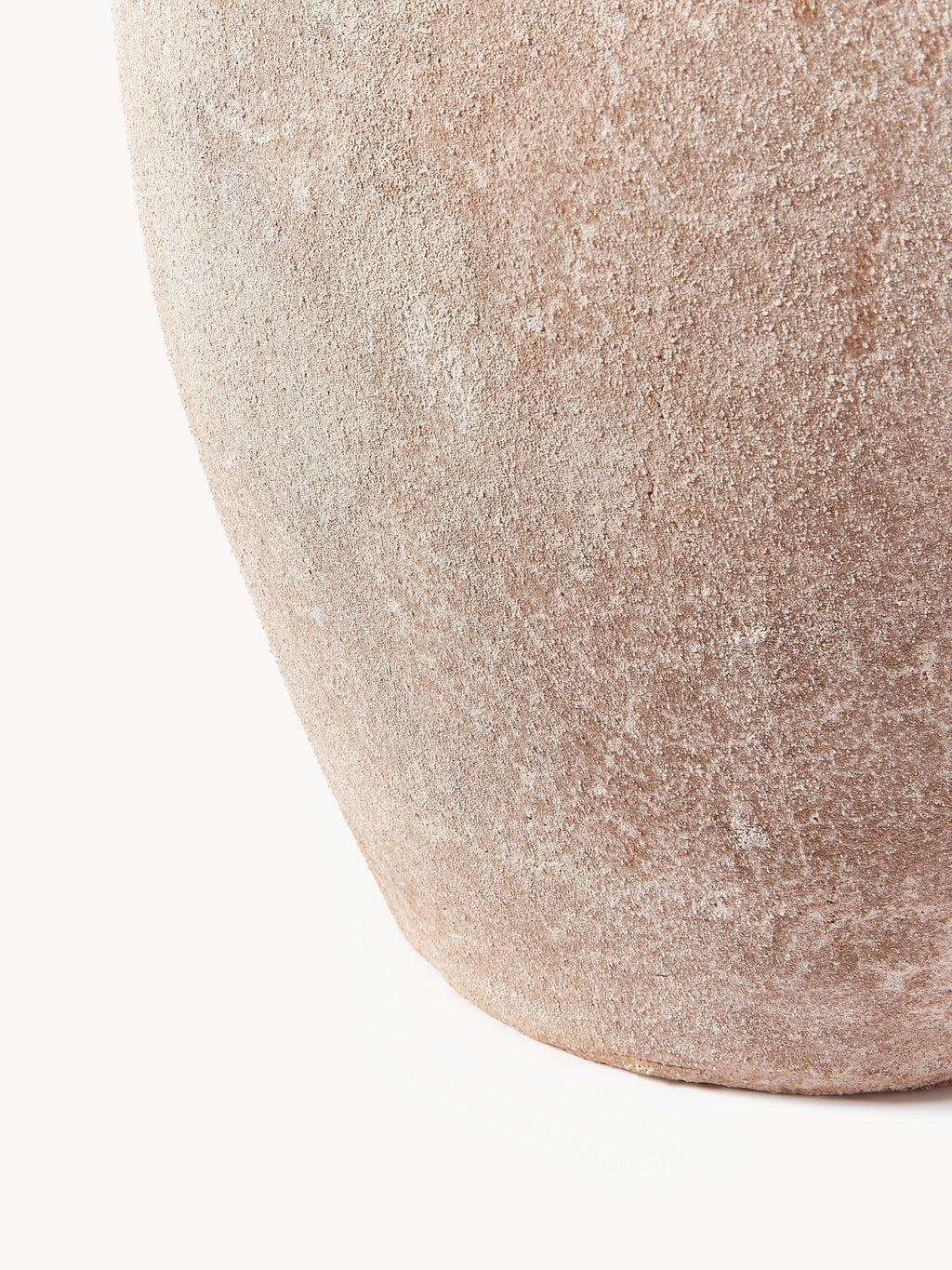 Leana Floor Vase with Sand Finish, H 50 cm