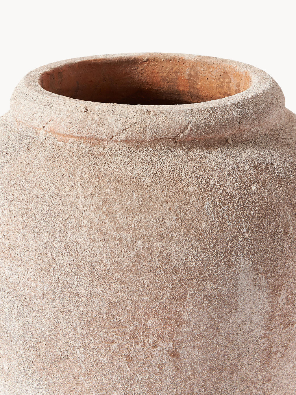Leana Floor Vase with Sand Finish, H 50 cm