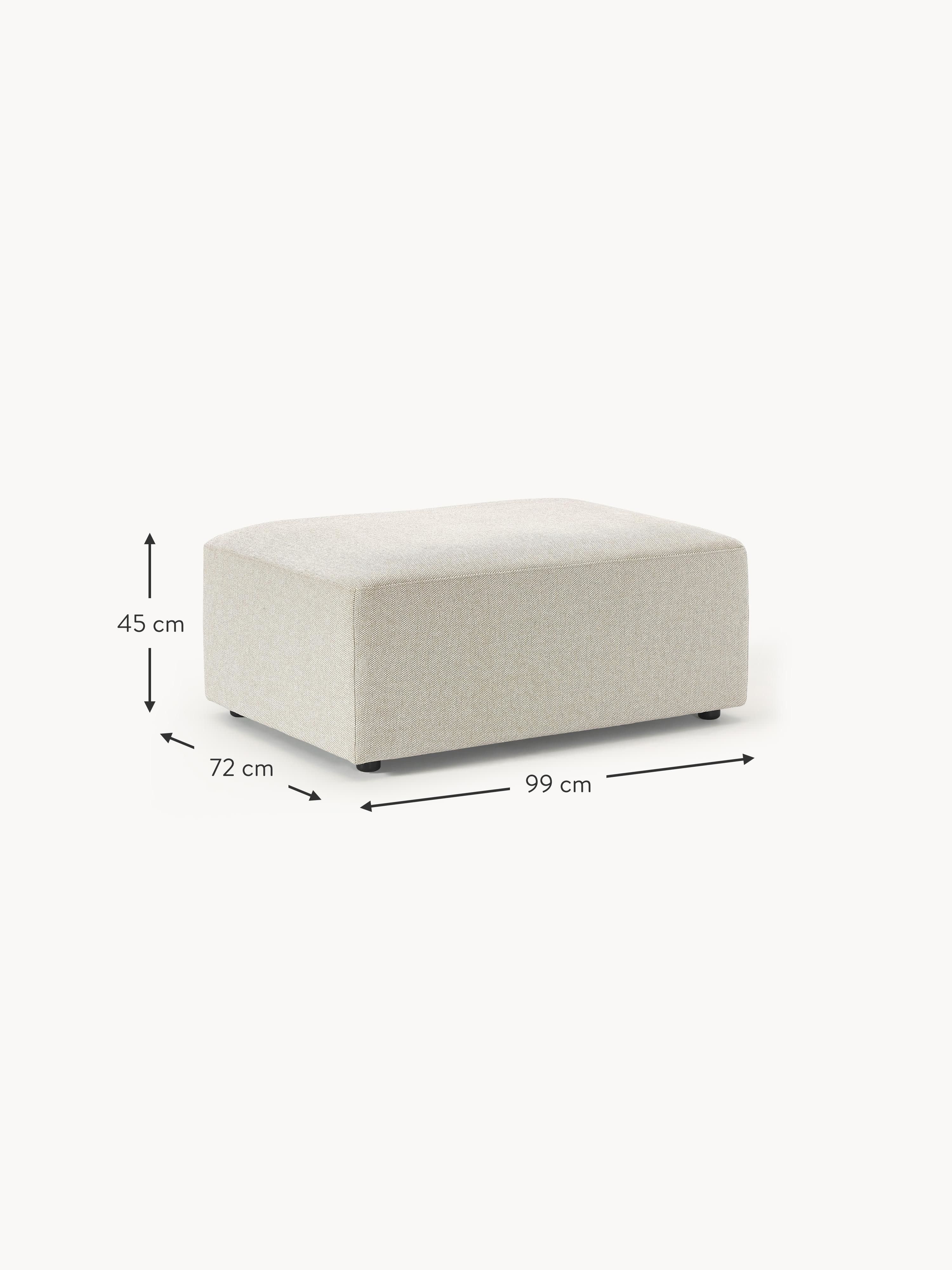 Melva Ottoman, W 99 x D 72 cm