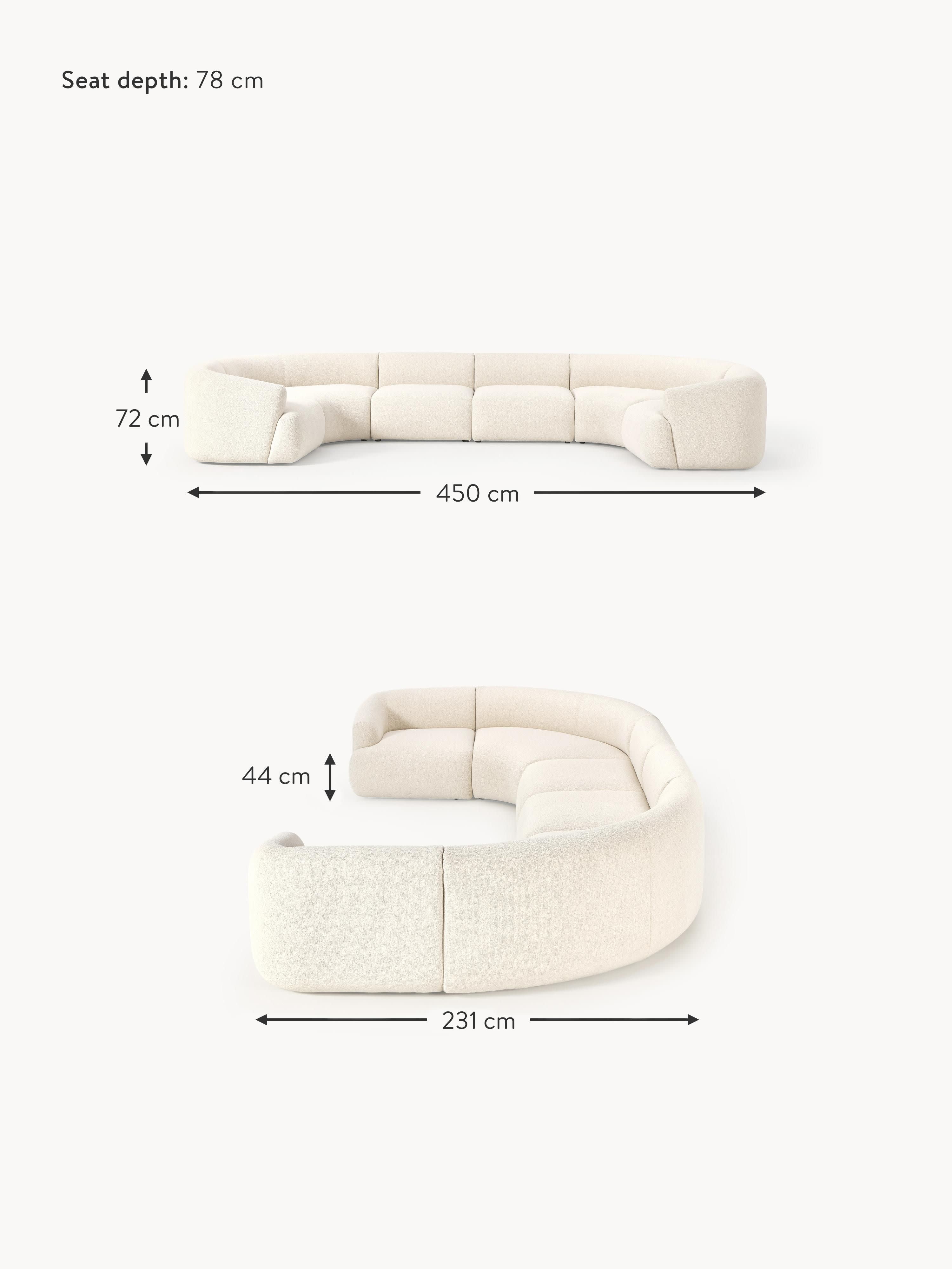 Sofia XL Modular Bouclé Sofa