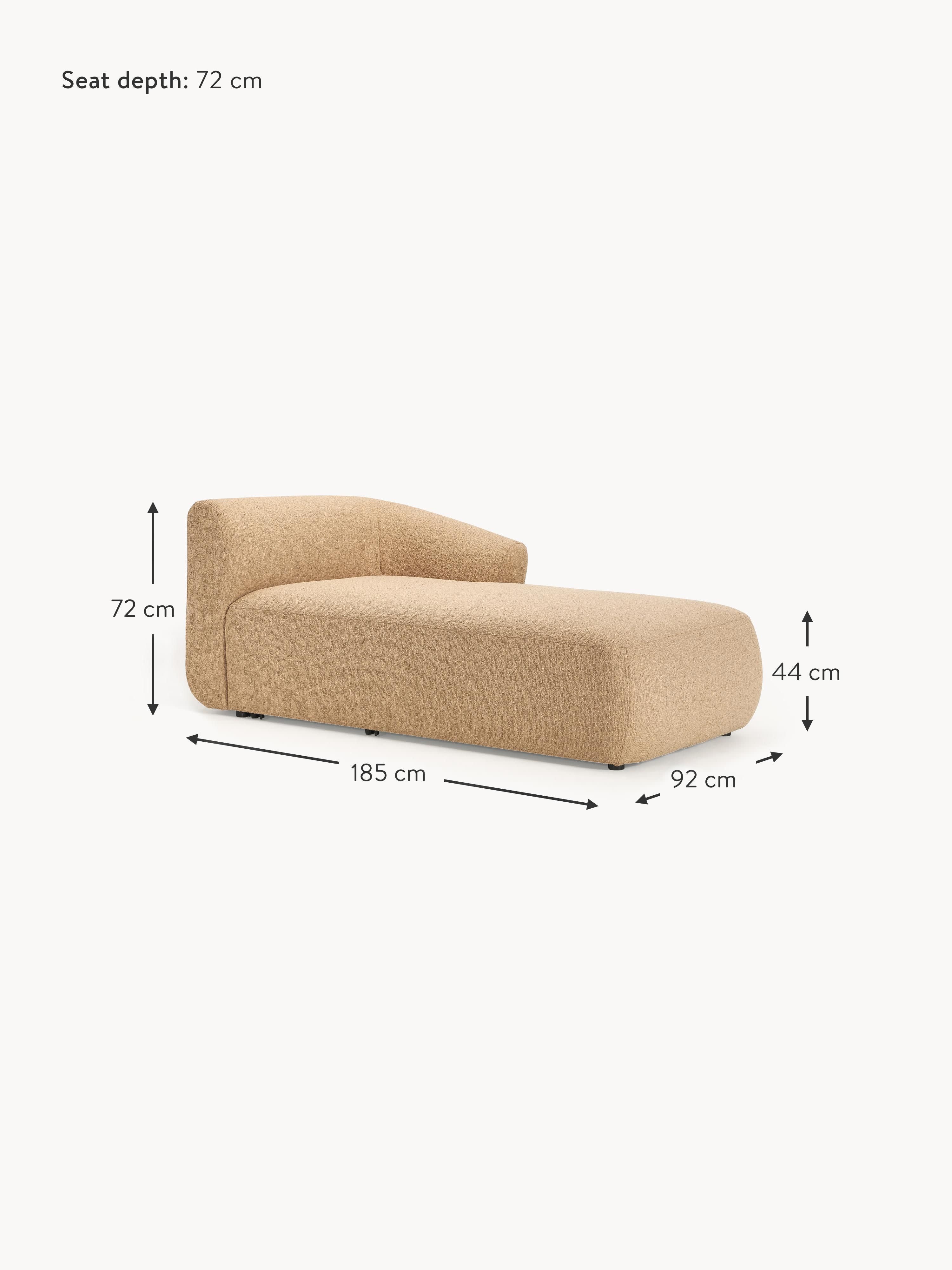 Sofia Bouclé Corner Chaise Module