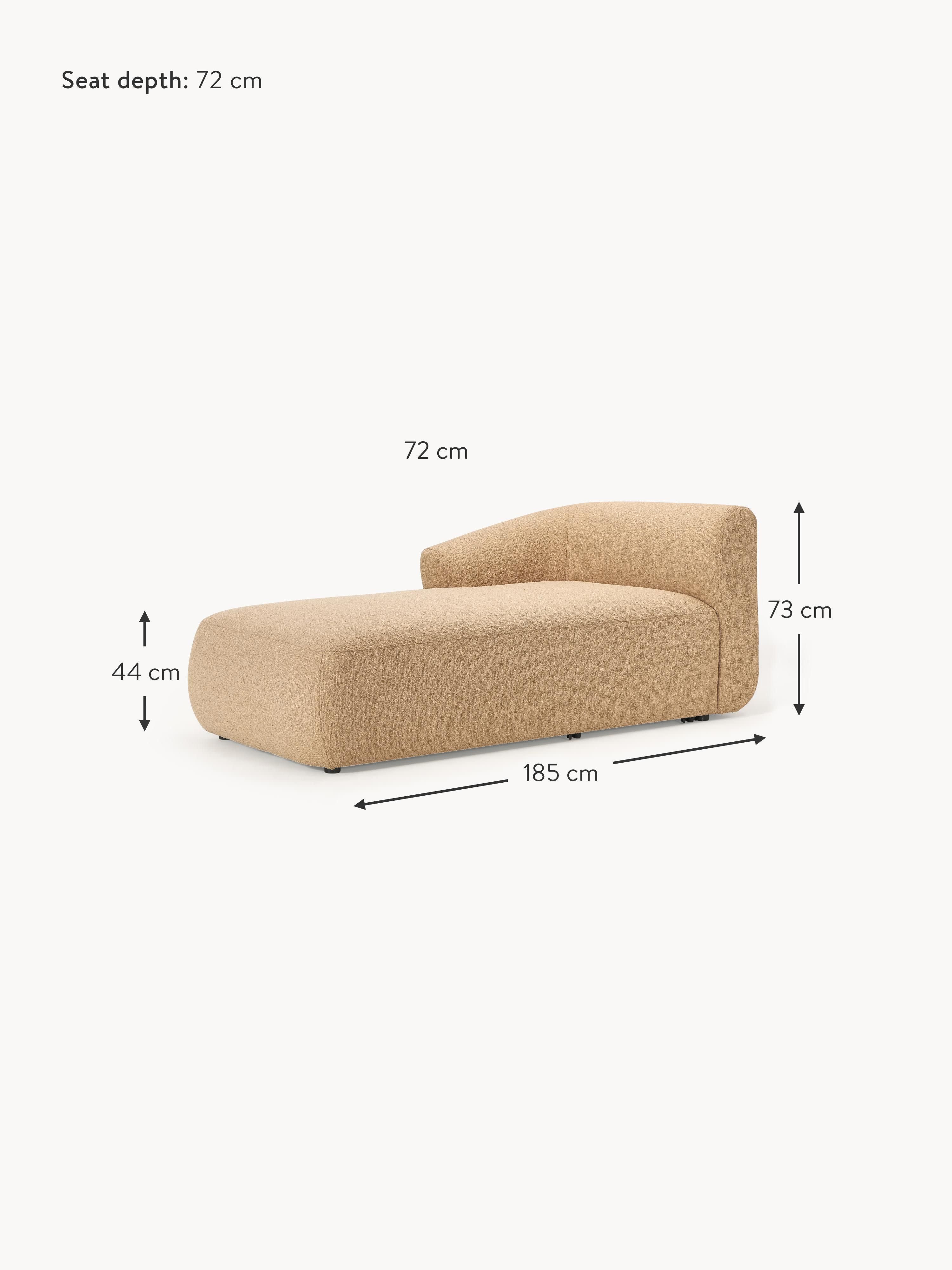 Sofia Bouclé Corner Chaise Module