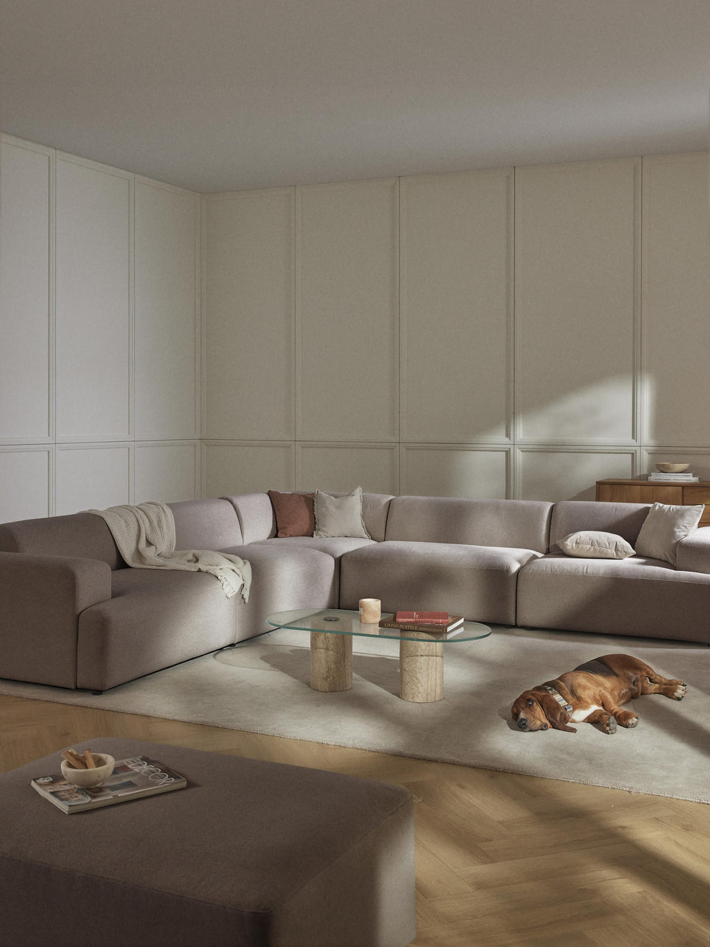 Melva Corner Sofa (4-seater)