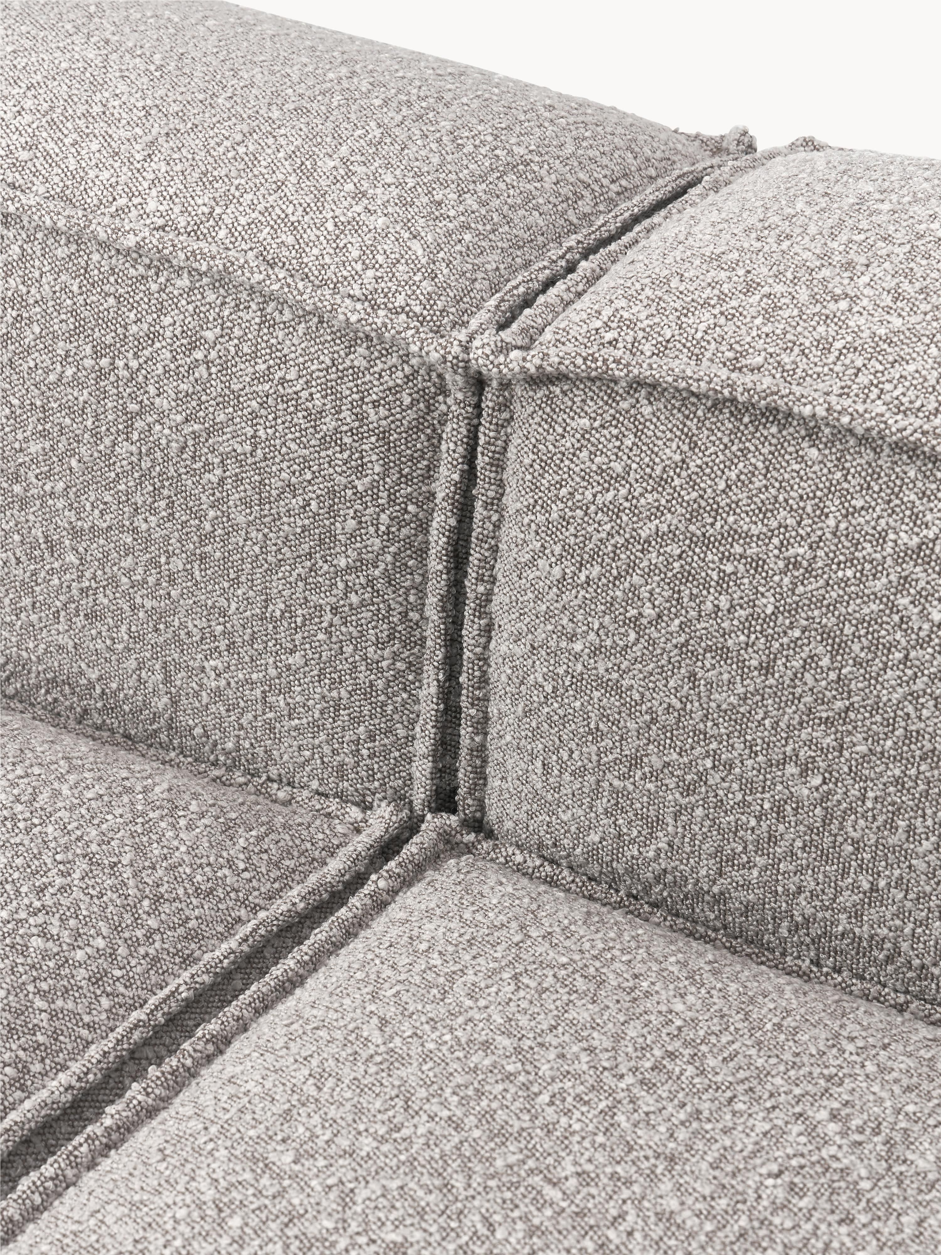 Lennon Bouclé Modular Corner Sofa (4-seater)
