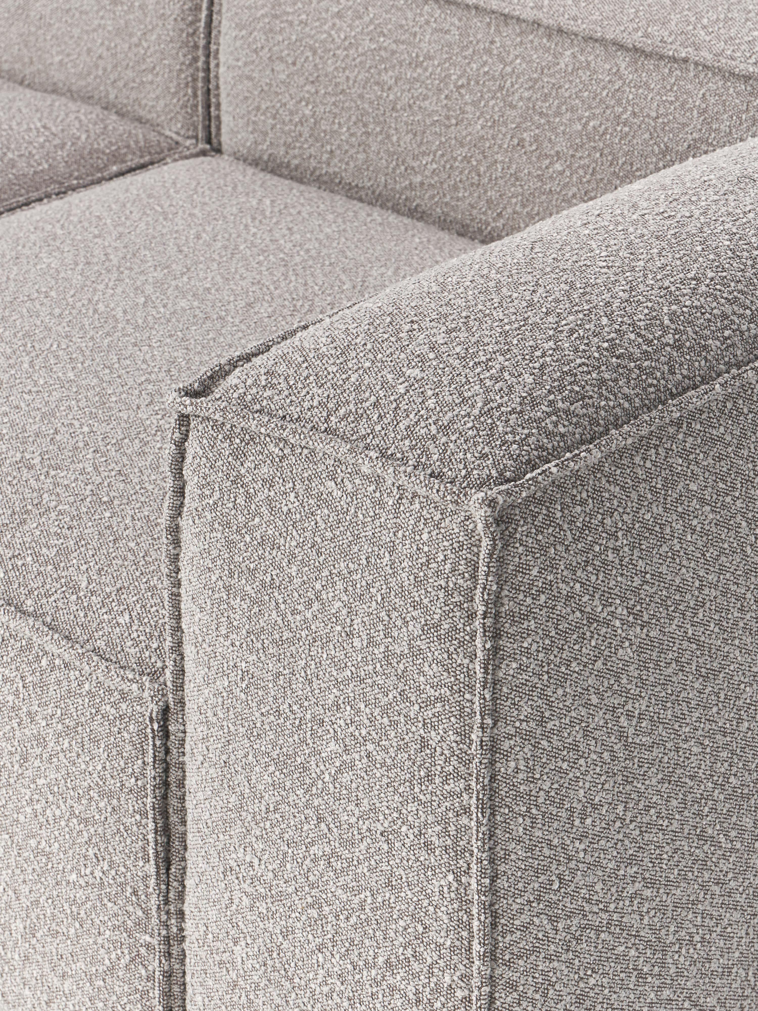 Lennon Bouclé Modular Corner Sofa (4-seater)