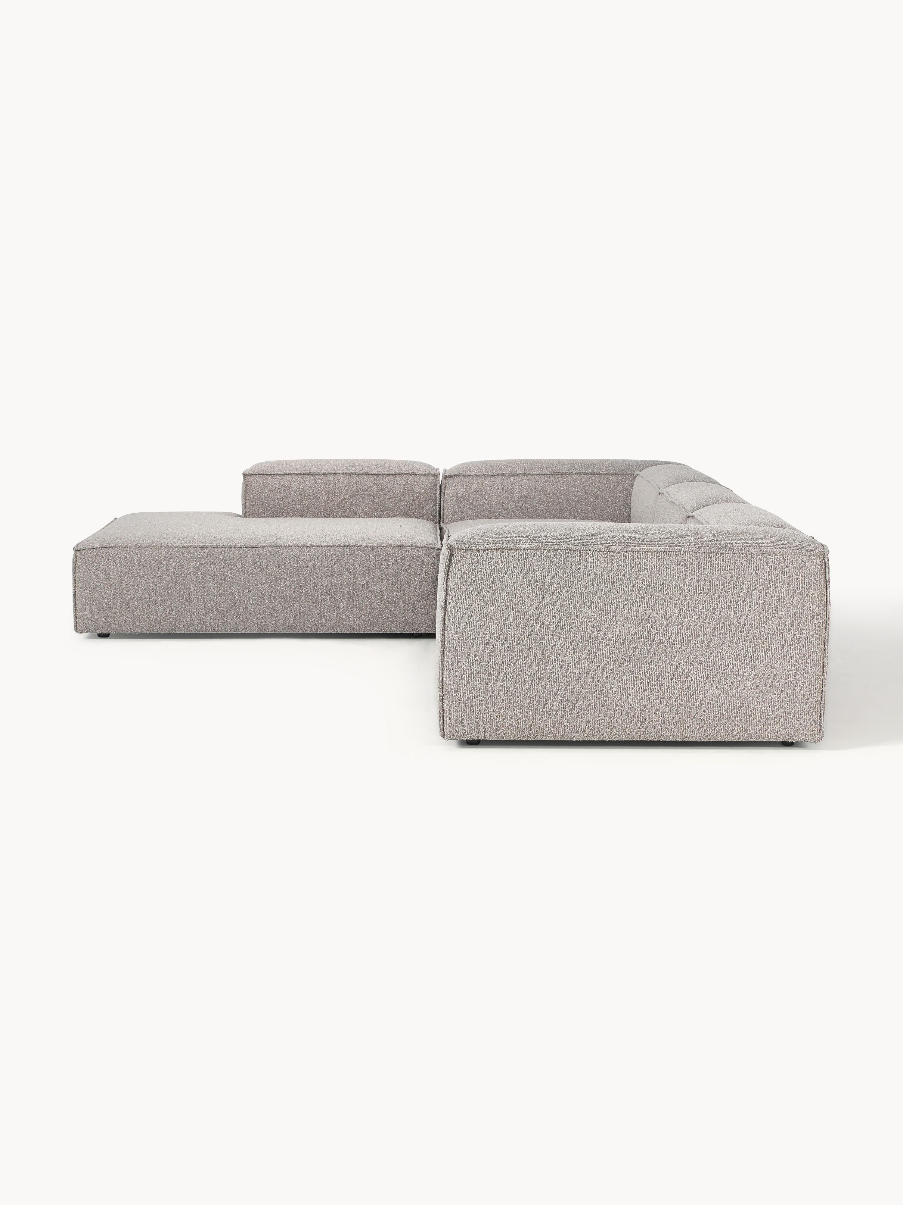 Lennon Bouclé Modular Corner Sofa (4-seater)