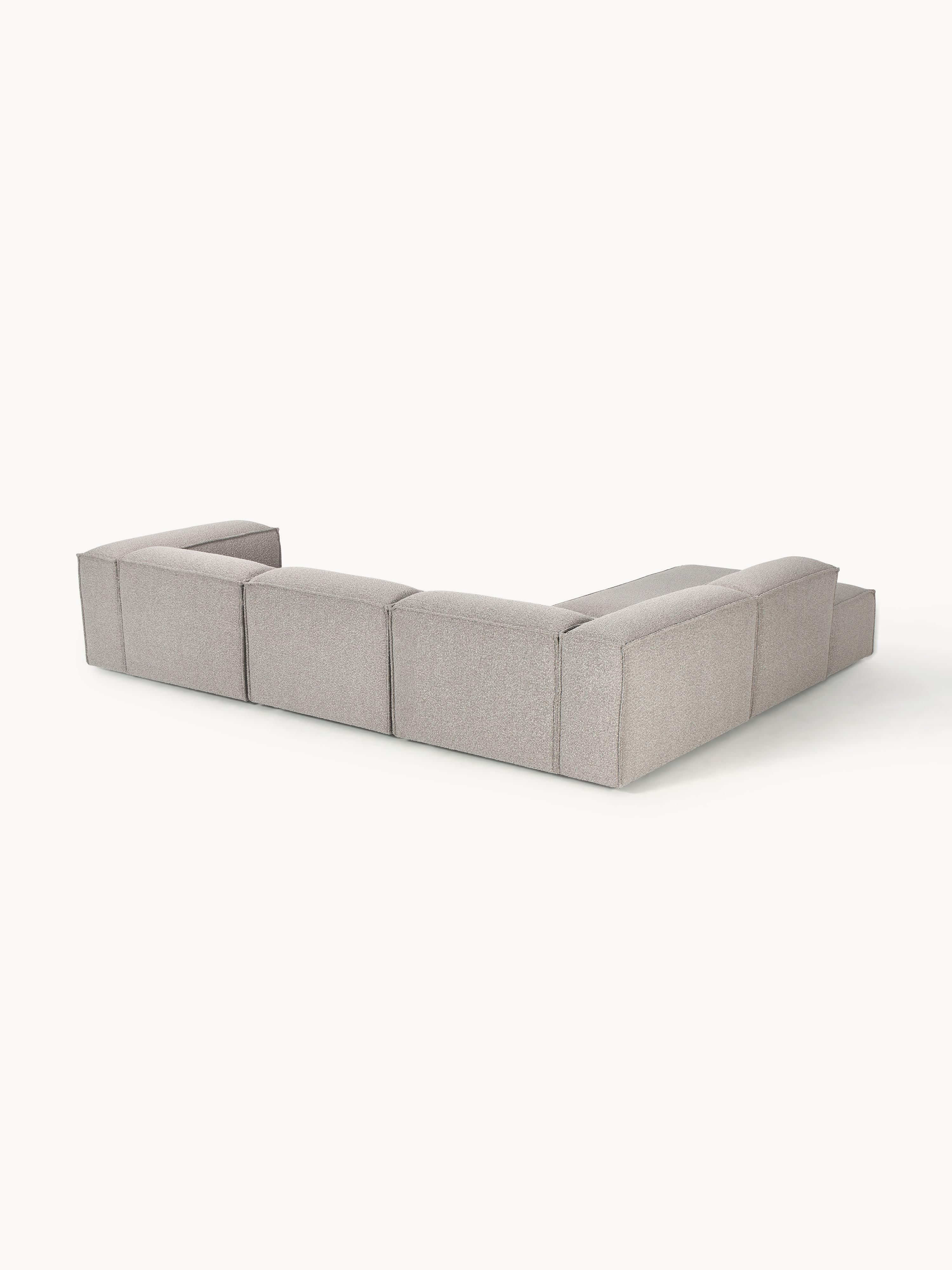 Lennon Bouclé Modular Corner Sofa (4-seater)