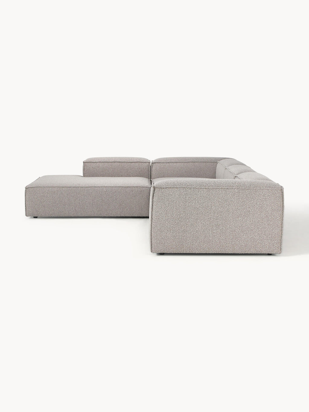 Lennon Bouclé Modular Corner Sofa (4-seater)