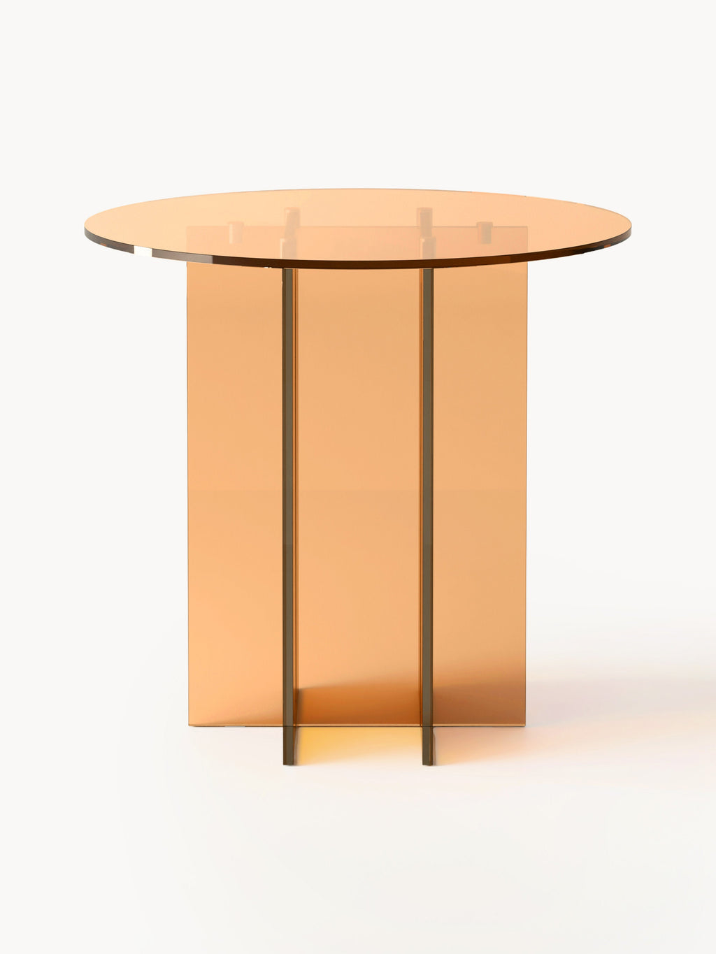 Anouk Round Glass Dining Table, in various sizes
