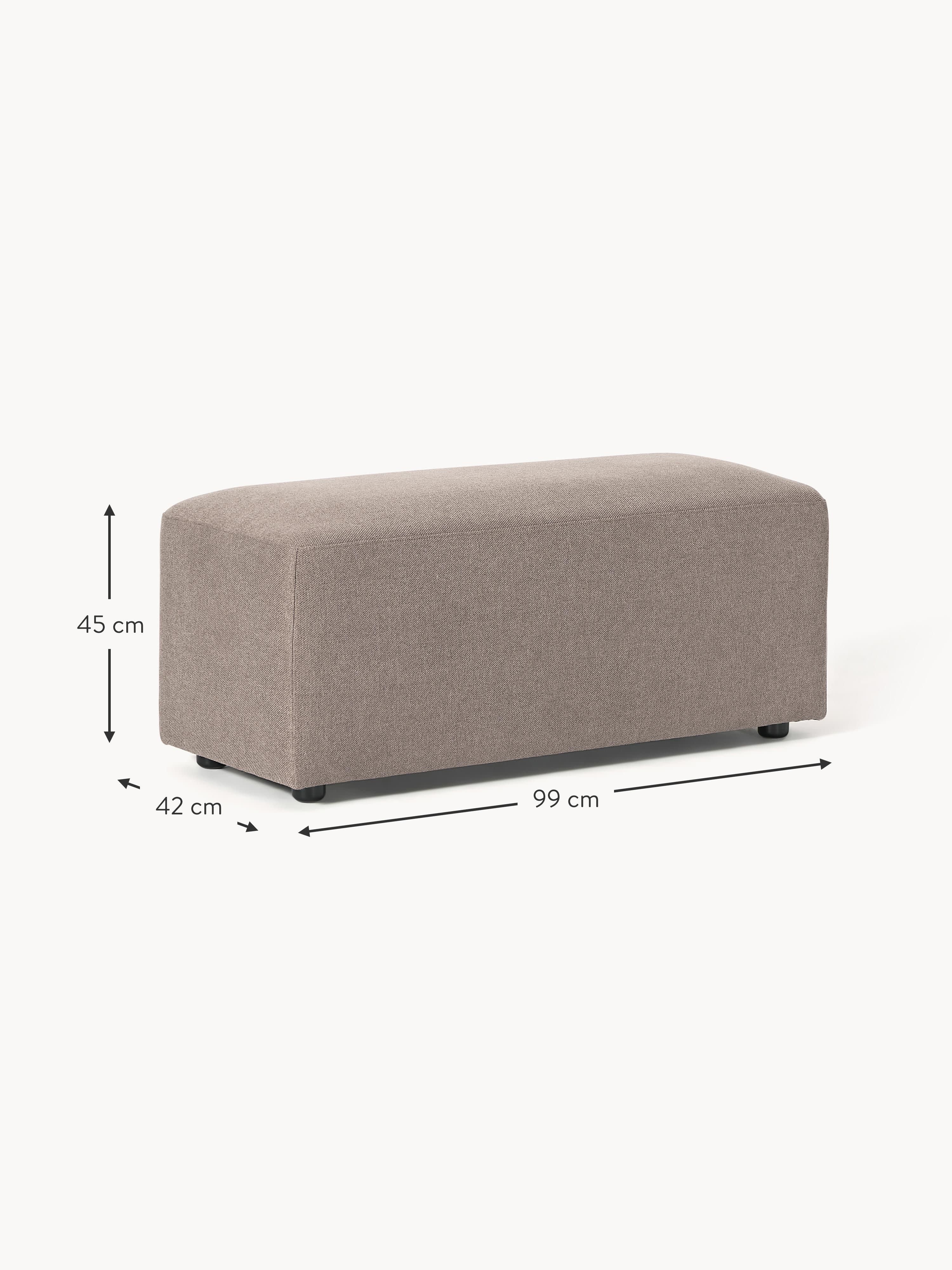 Melva Ottoman, W 99 x D 42 cm