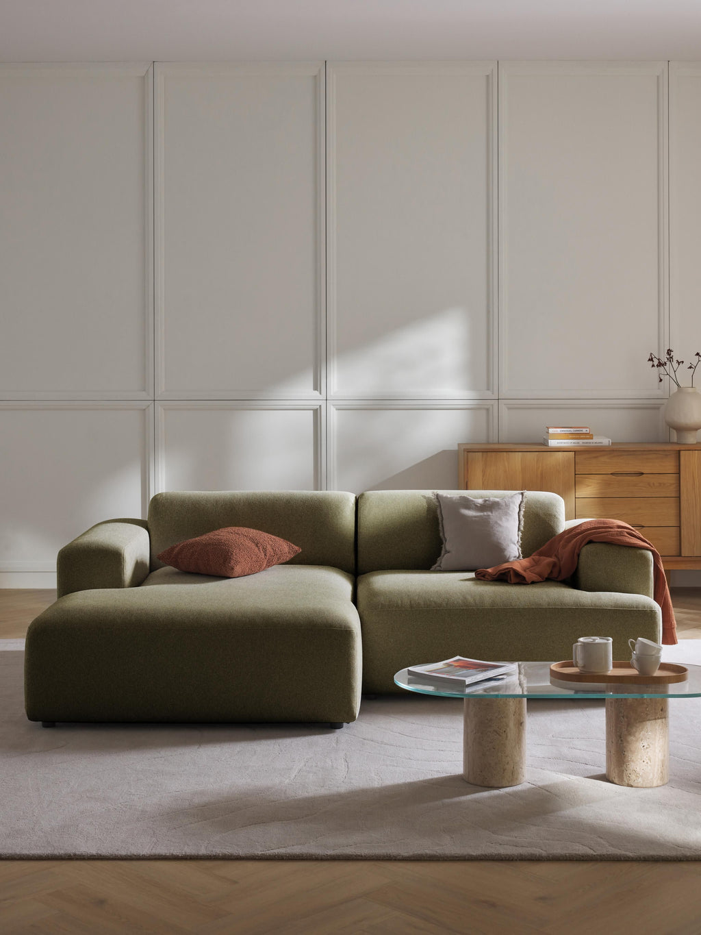 Melva Corner Sofa (3-seater)