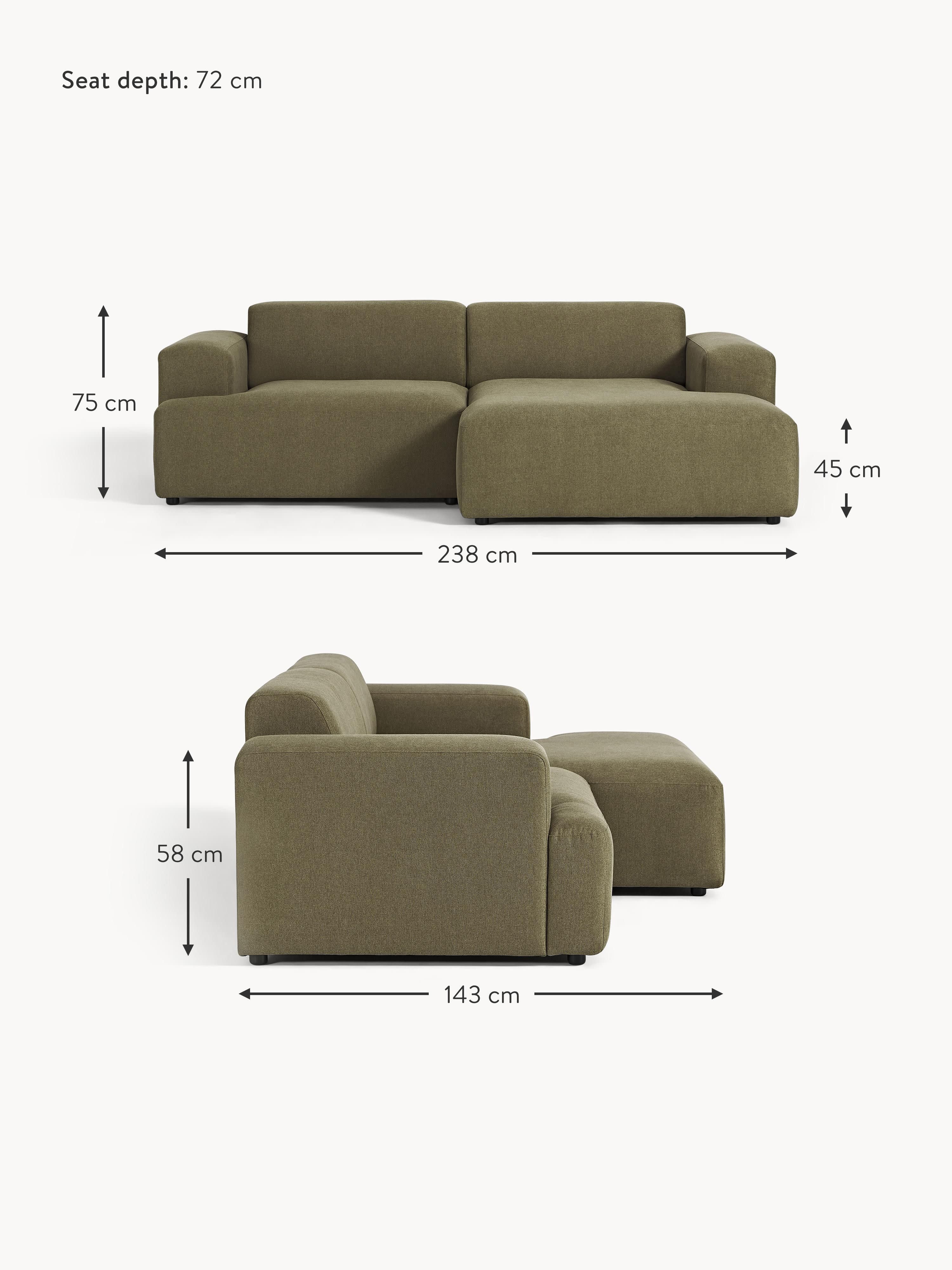 Melva Corner Sofa (3-seater)