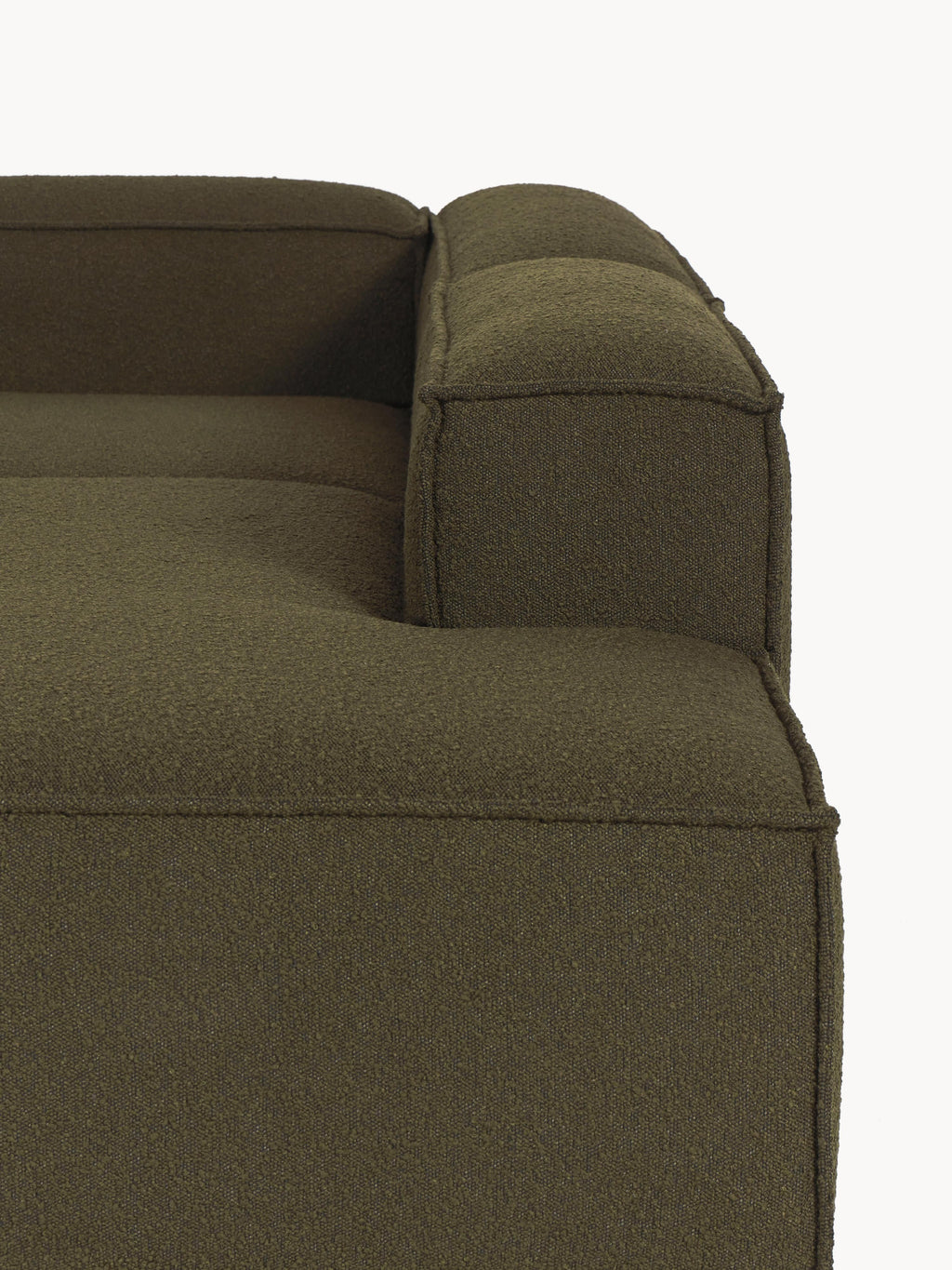 Lennon Bouclé Modular Corner Sofa (4-seater)