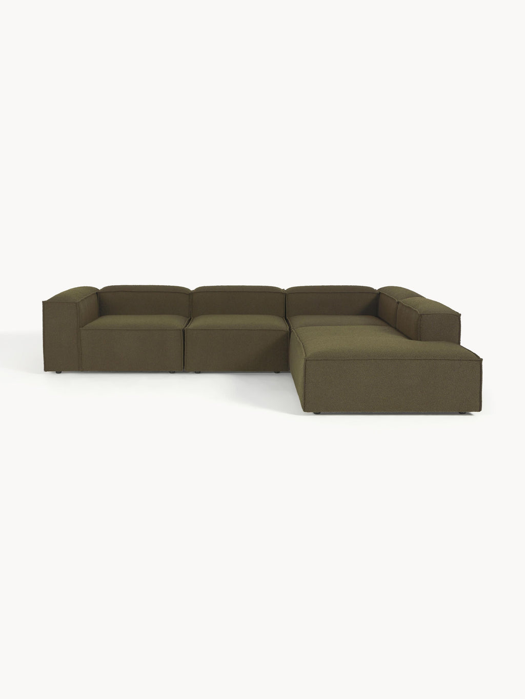 Lennon Bouclé Modular Corner Sofa (4-seater)