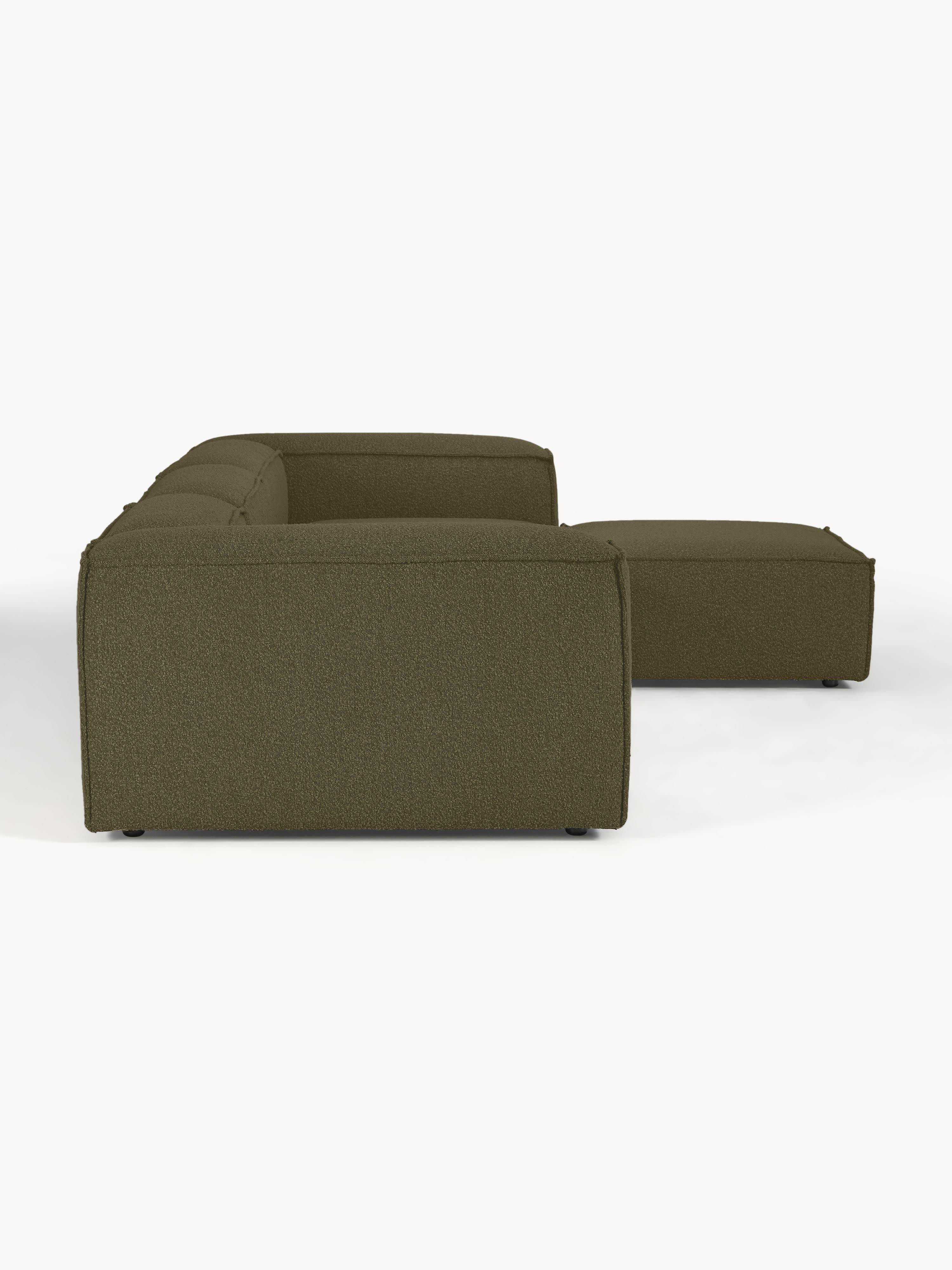 Lennon Bouclé Modular Corner Sofa (4-seater)