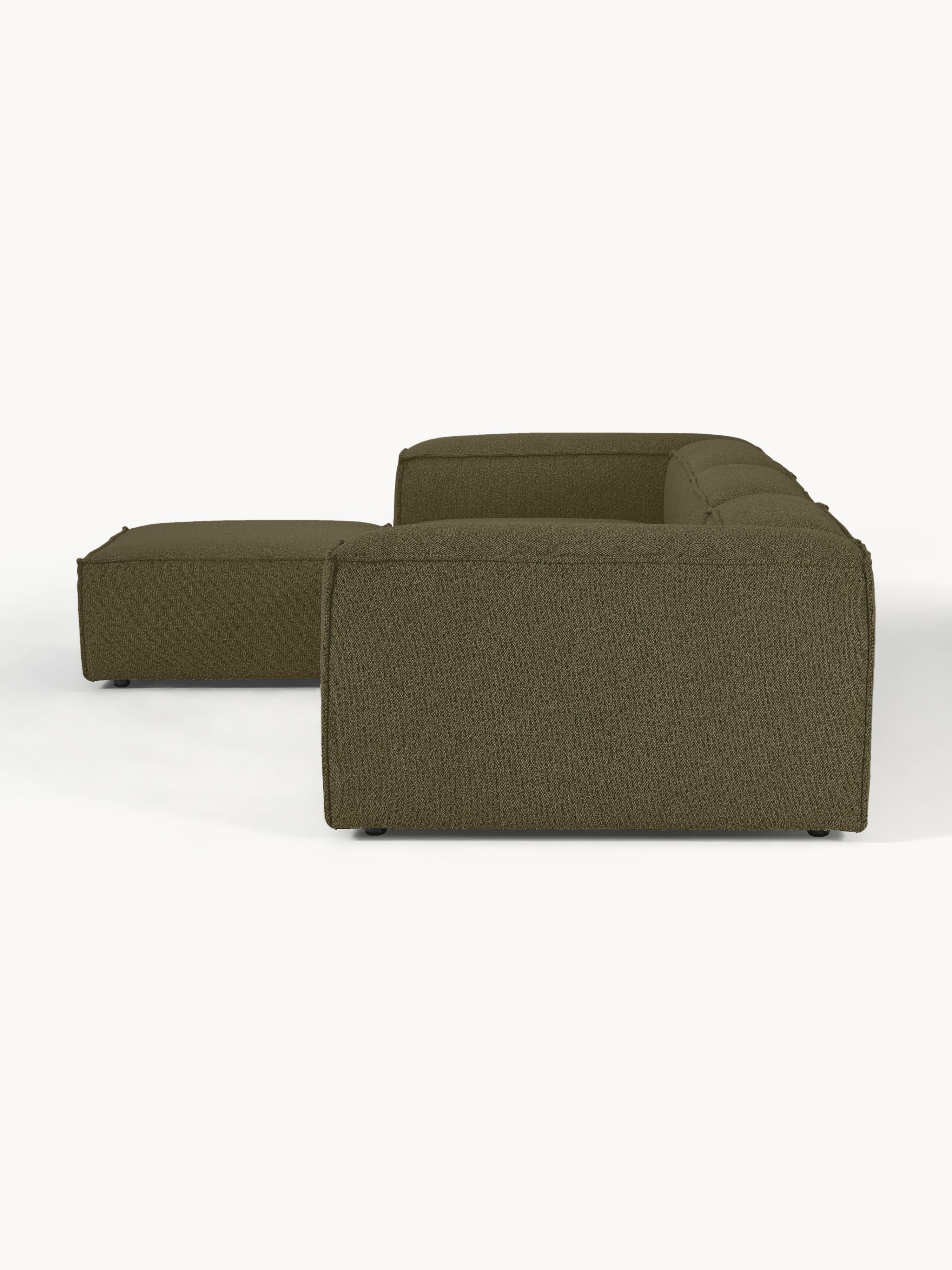 Lennon Bouclé Modular Corner Sofa (4-seater)
