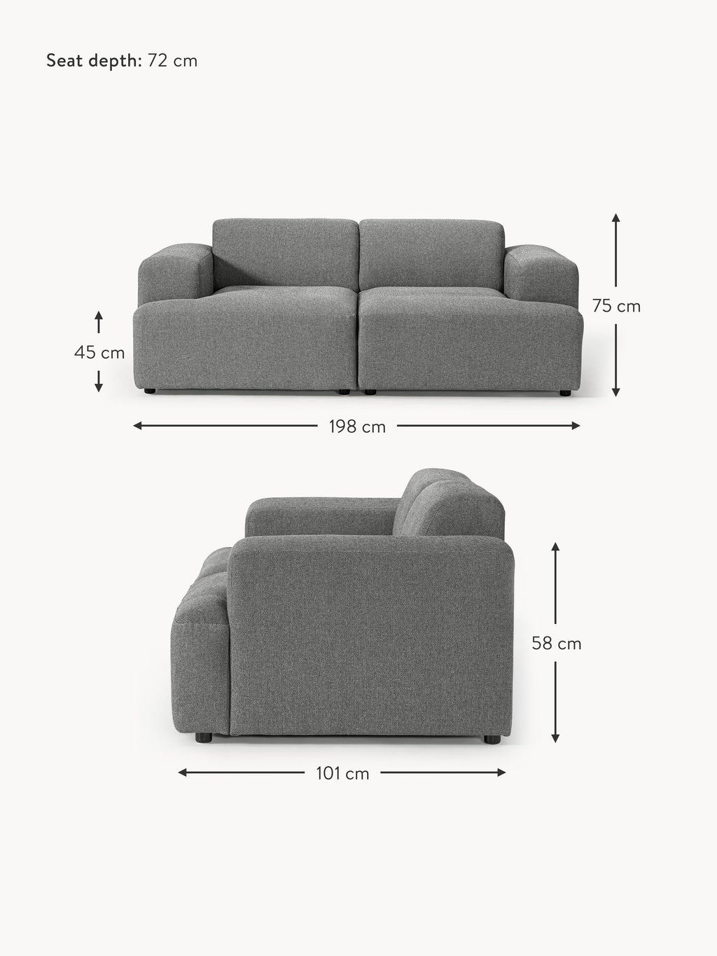 Melva Sofa (2-seater)