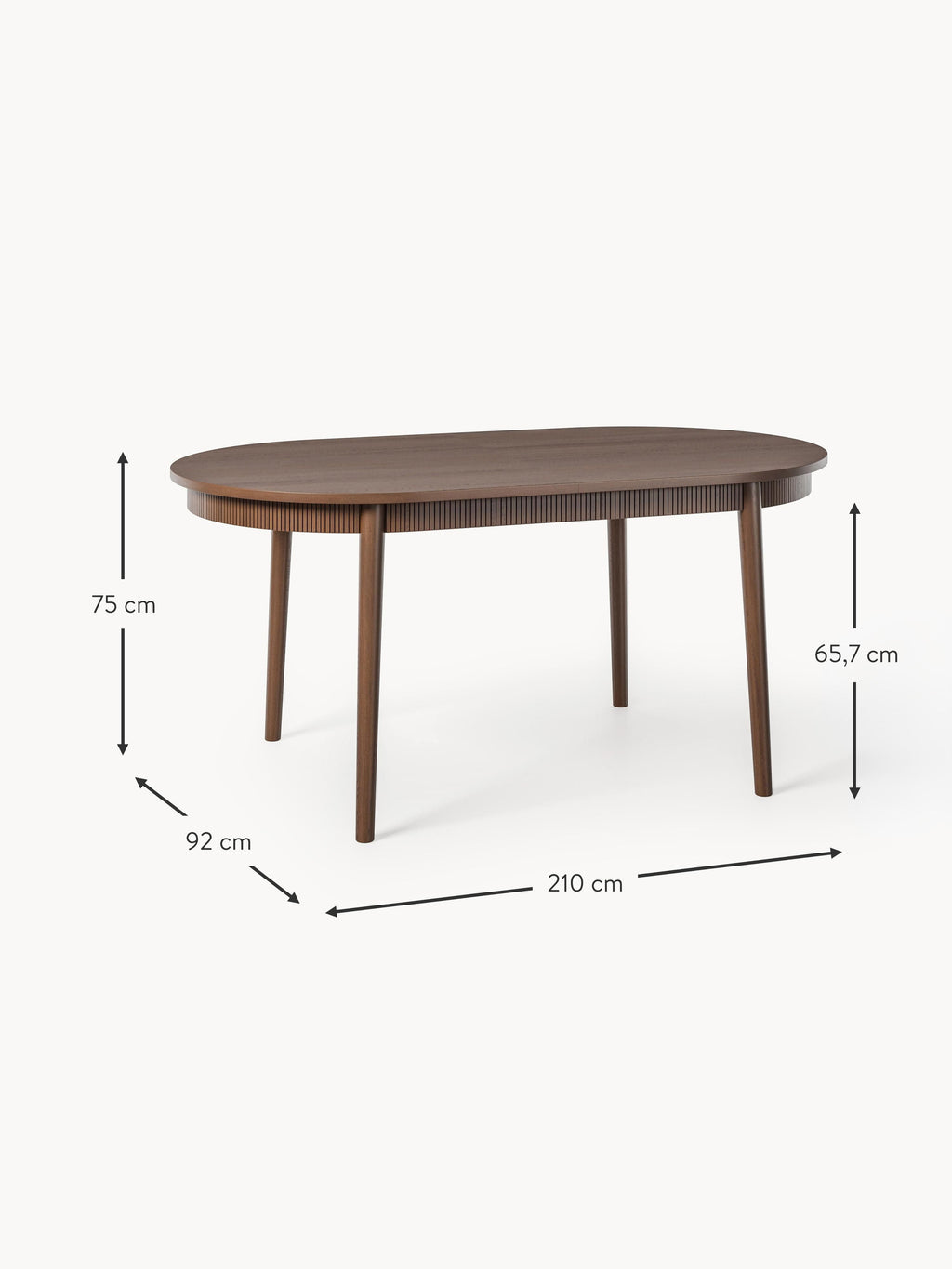 Calary Extendable Dining Table, in various sizes