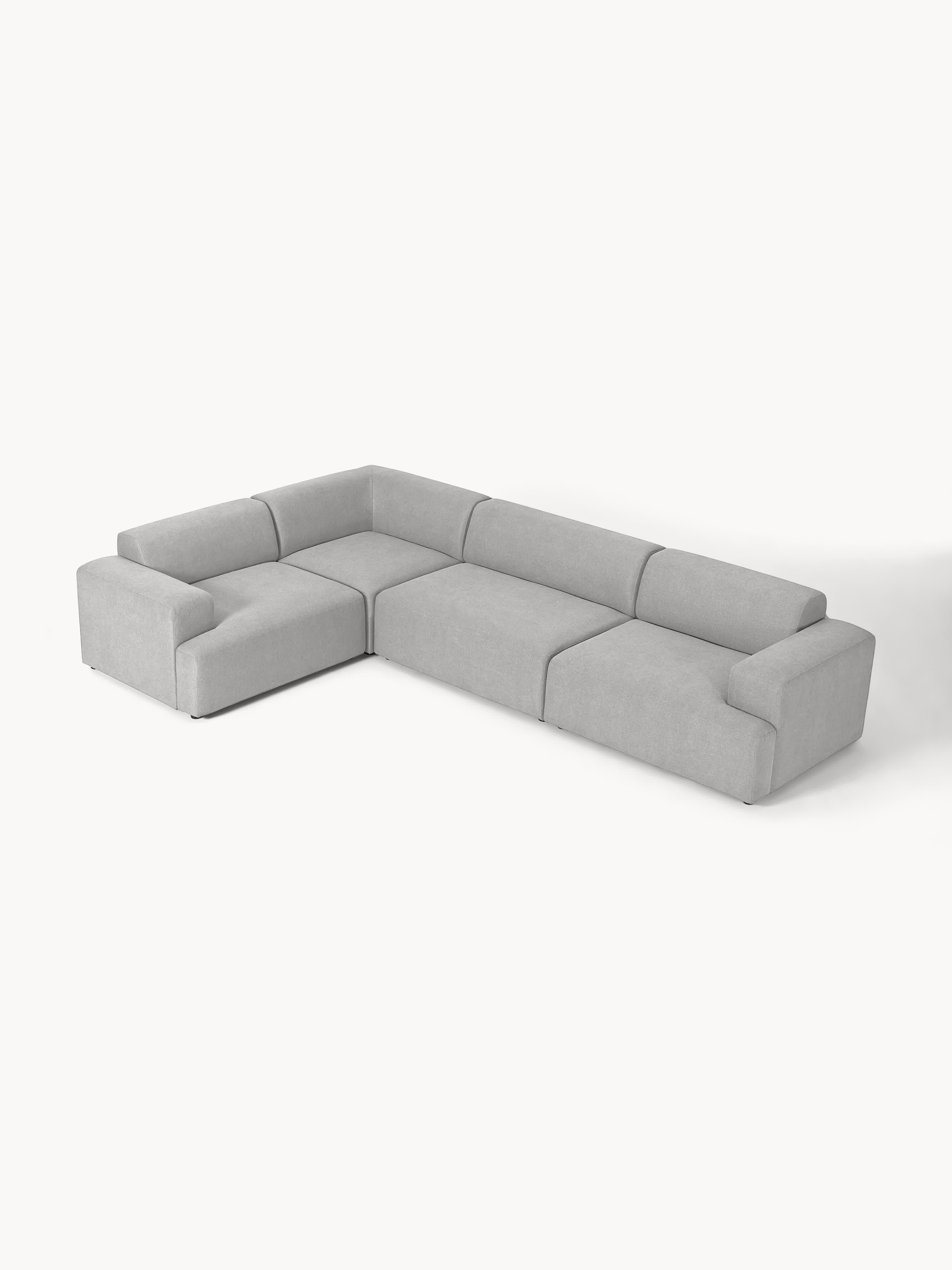 Melva Large Corner Sofa (4-seater)