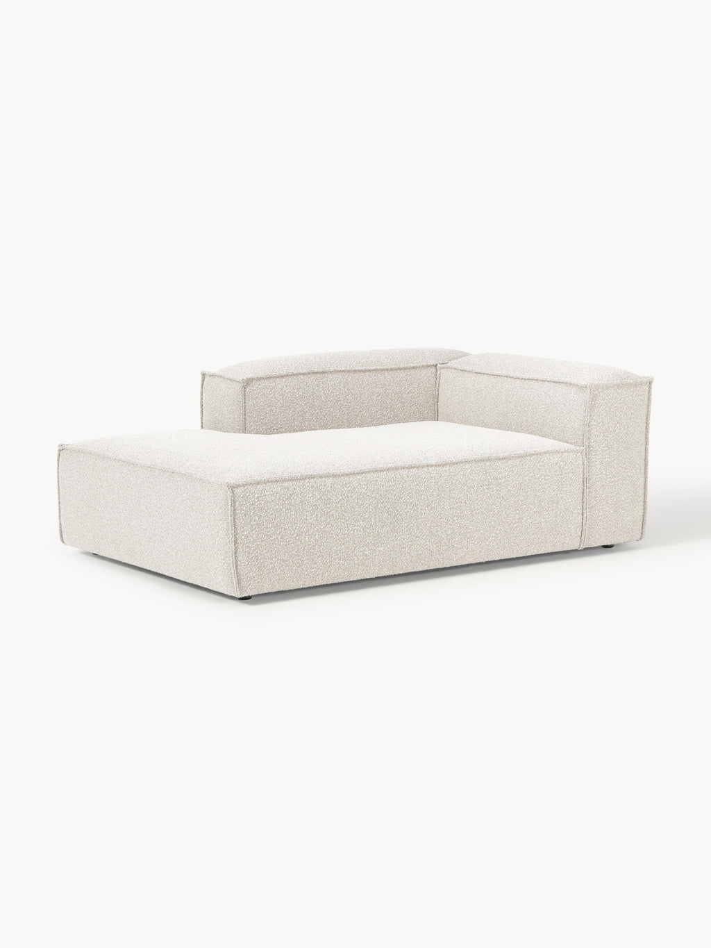 Gallery image 1 - Bouclé Corner Chaise Module Lennon