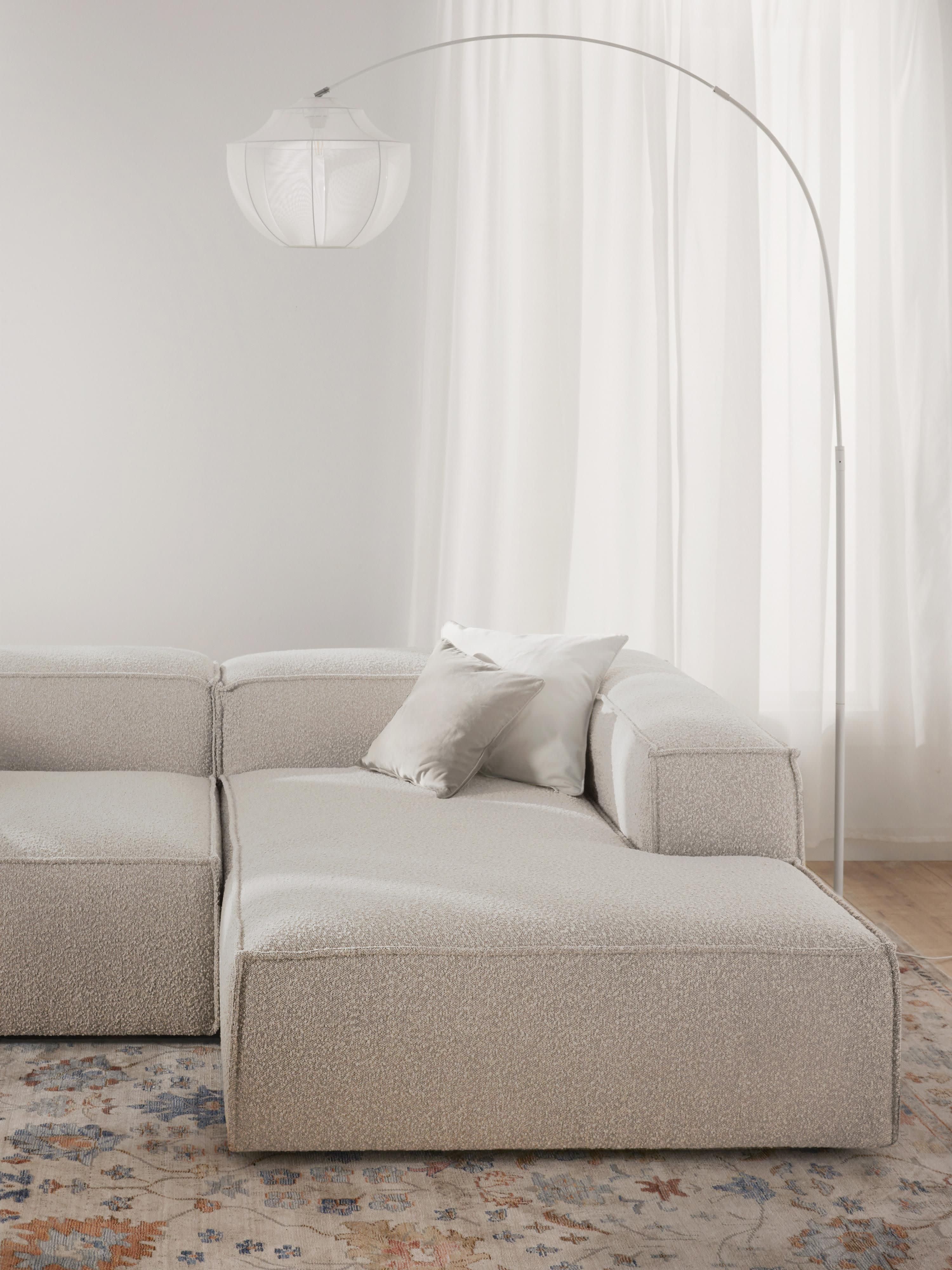 Lennon Bouclé Corner Chaise Module