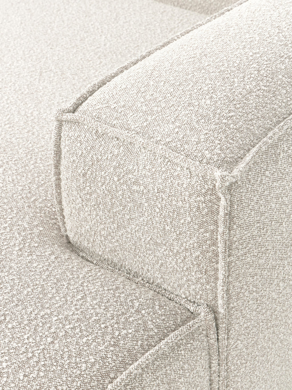 Lennon Bouclé Corner Chaise Module
