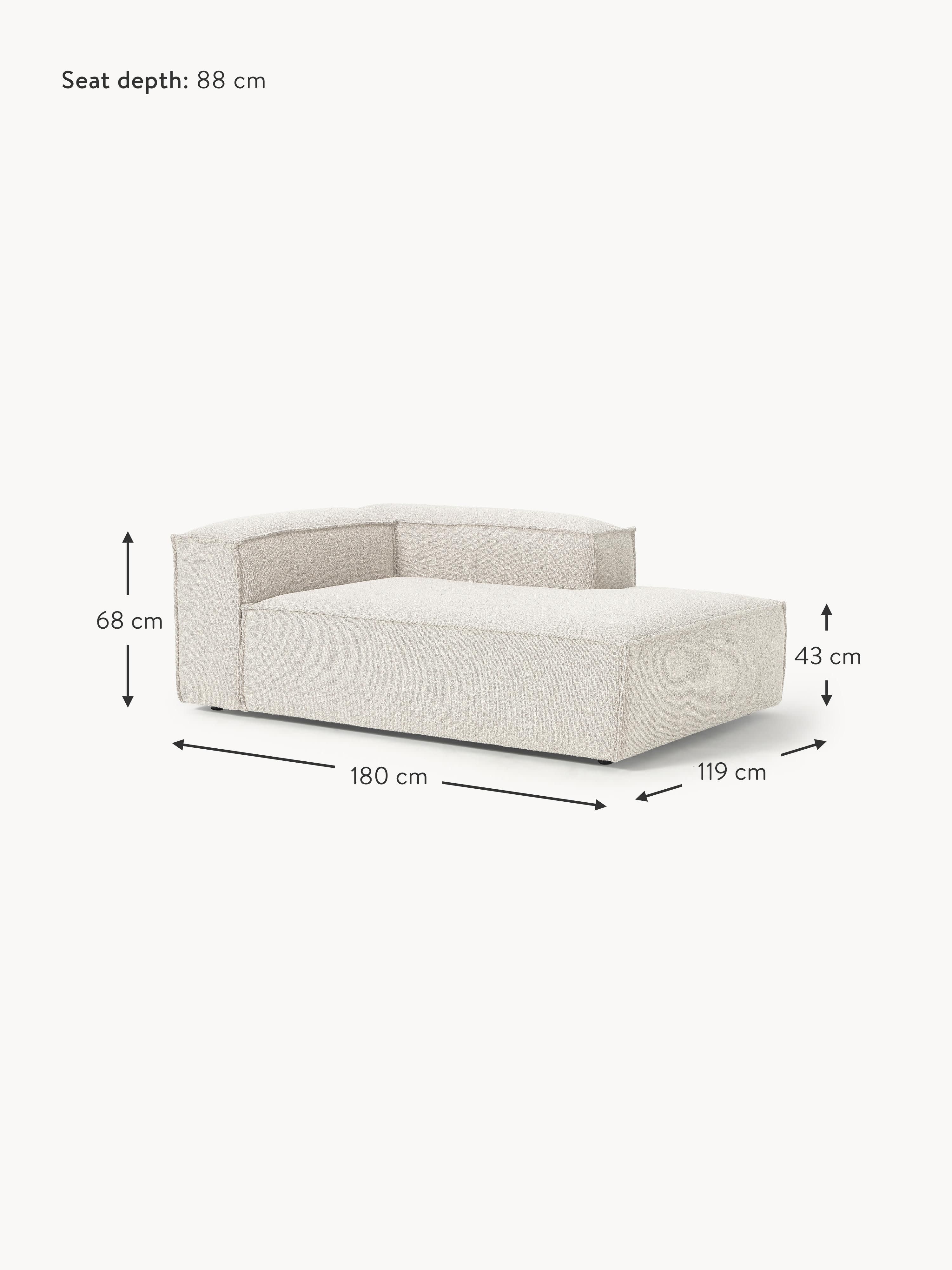 Lennon Bouclé Corner Chaise Module