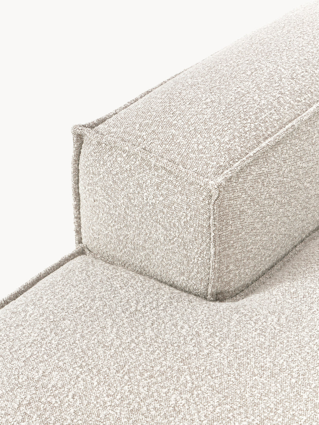 Lennon Bouclé Corner Chaise Module