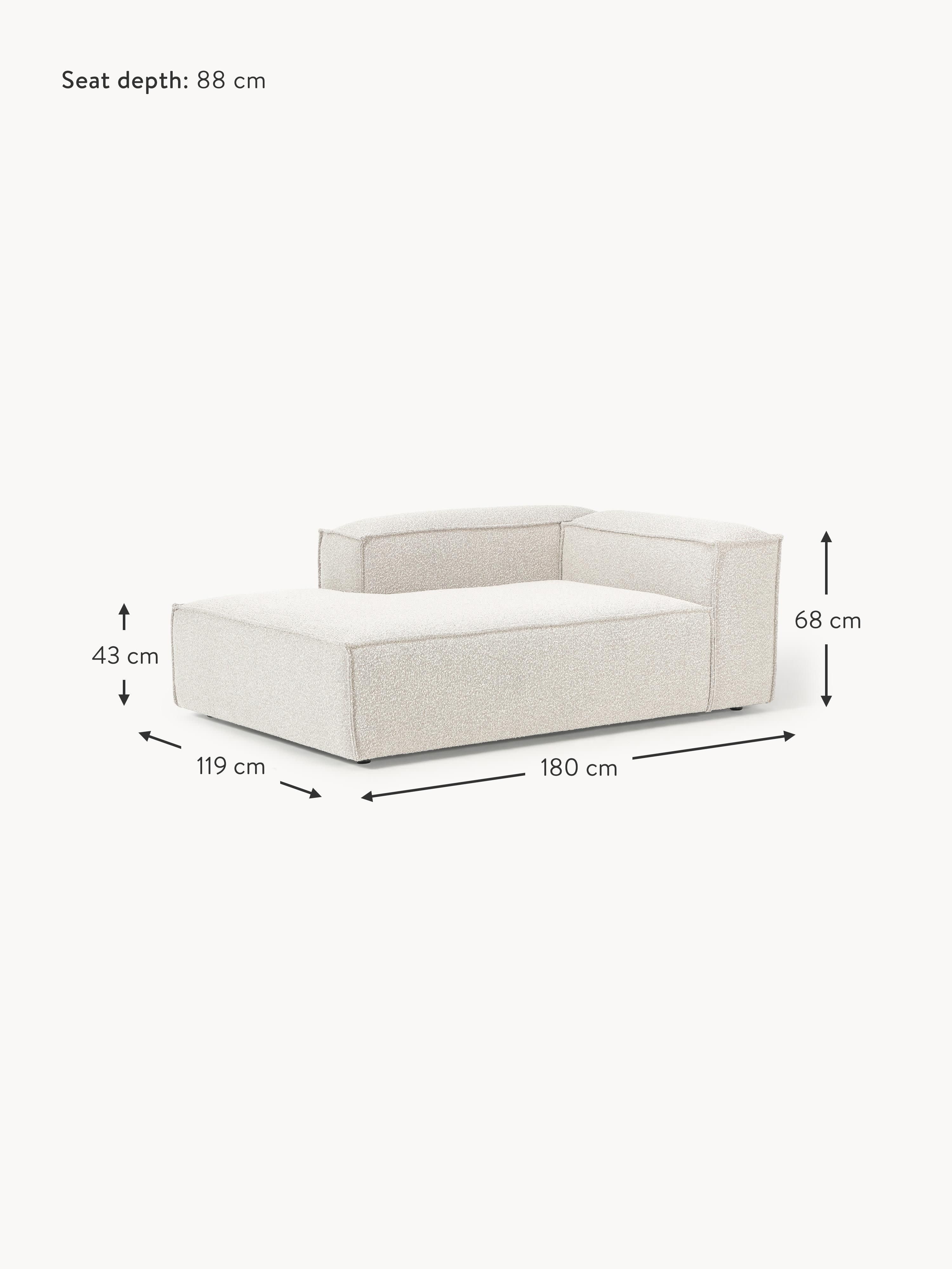 Lennon Bouclé Corner Chaise Module
