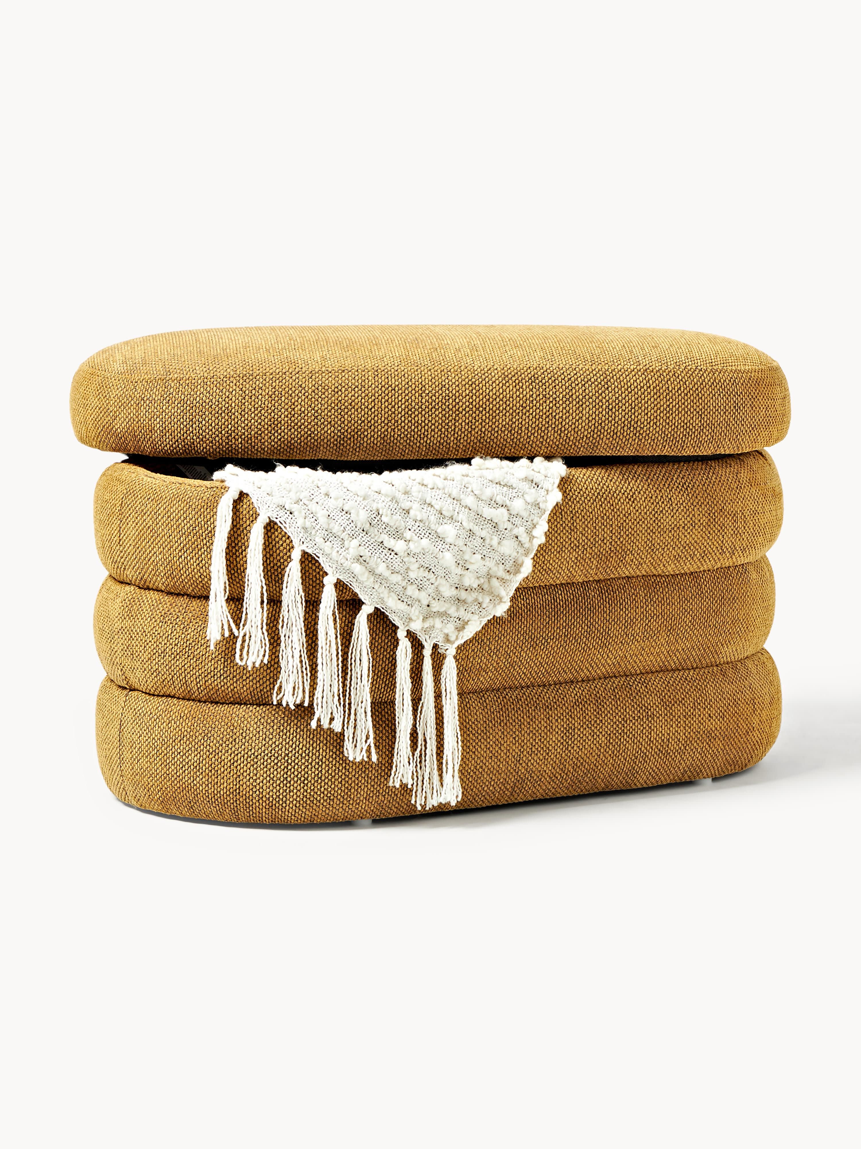 Alto Small Upholstered Bench with Storage Space
