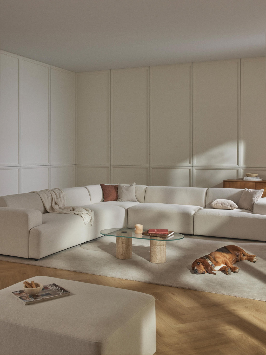 Melva Corner Sofa (4-seater)